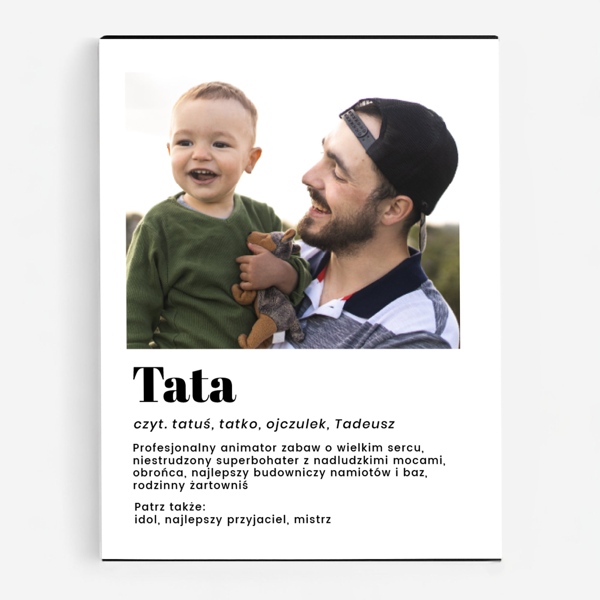 Czekoladki na Dzień Taty - prezent dla taty ze zdjęciem