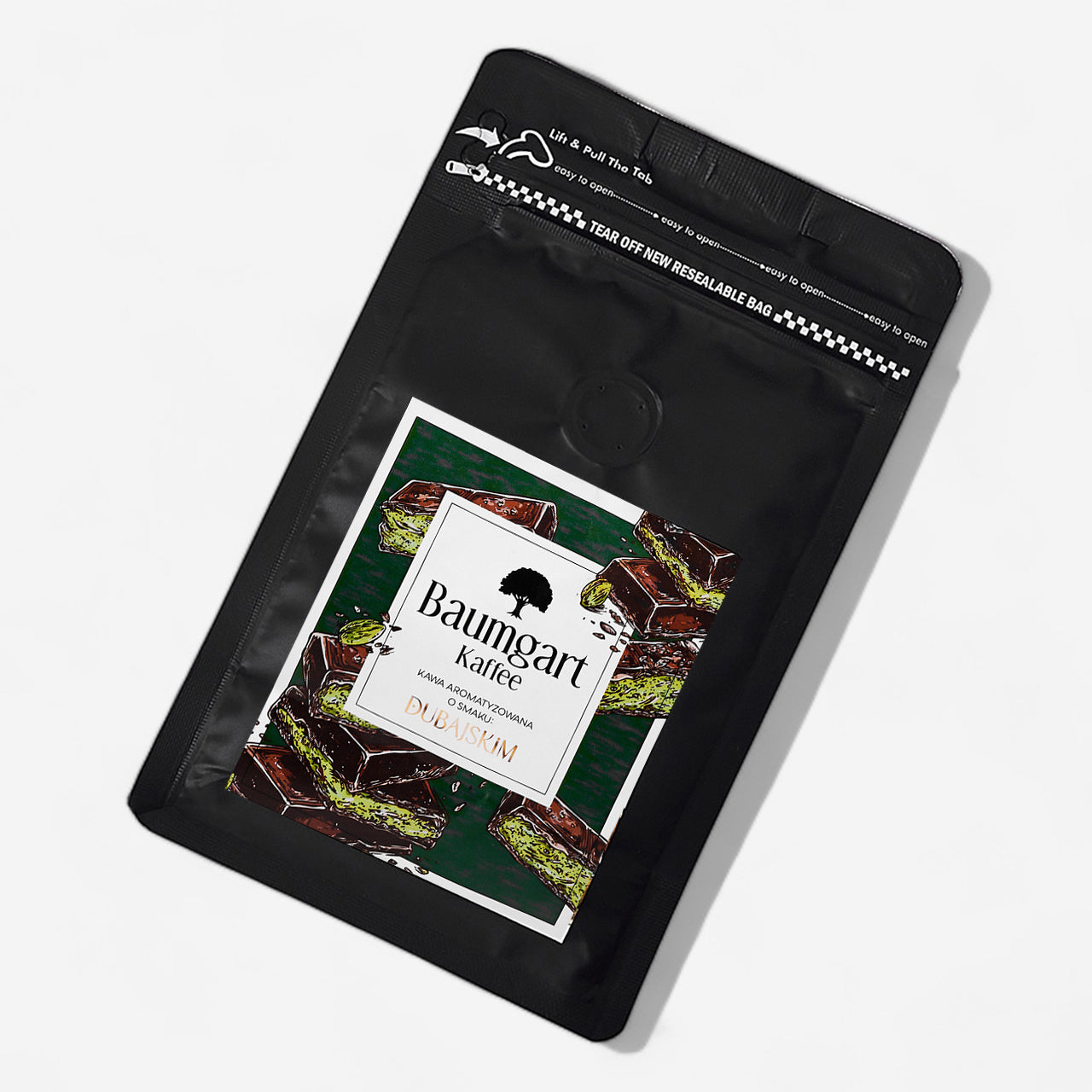 Smakowa kawa mielona - kawa dubajska - prezent dla miłośnika kawy kawa dubajska smakowa mielona kawa