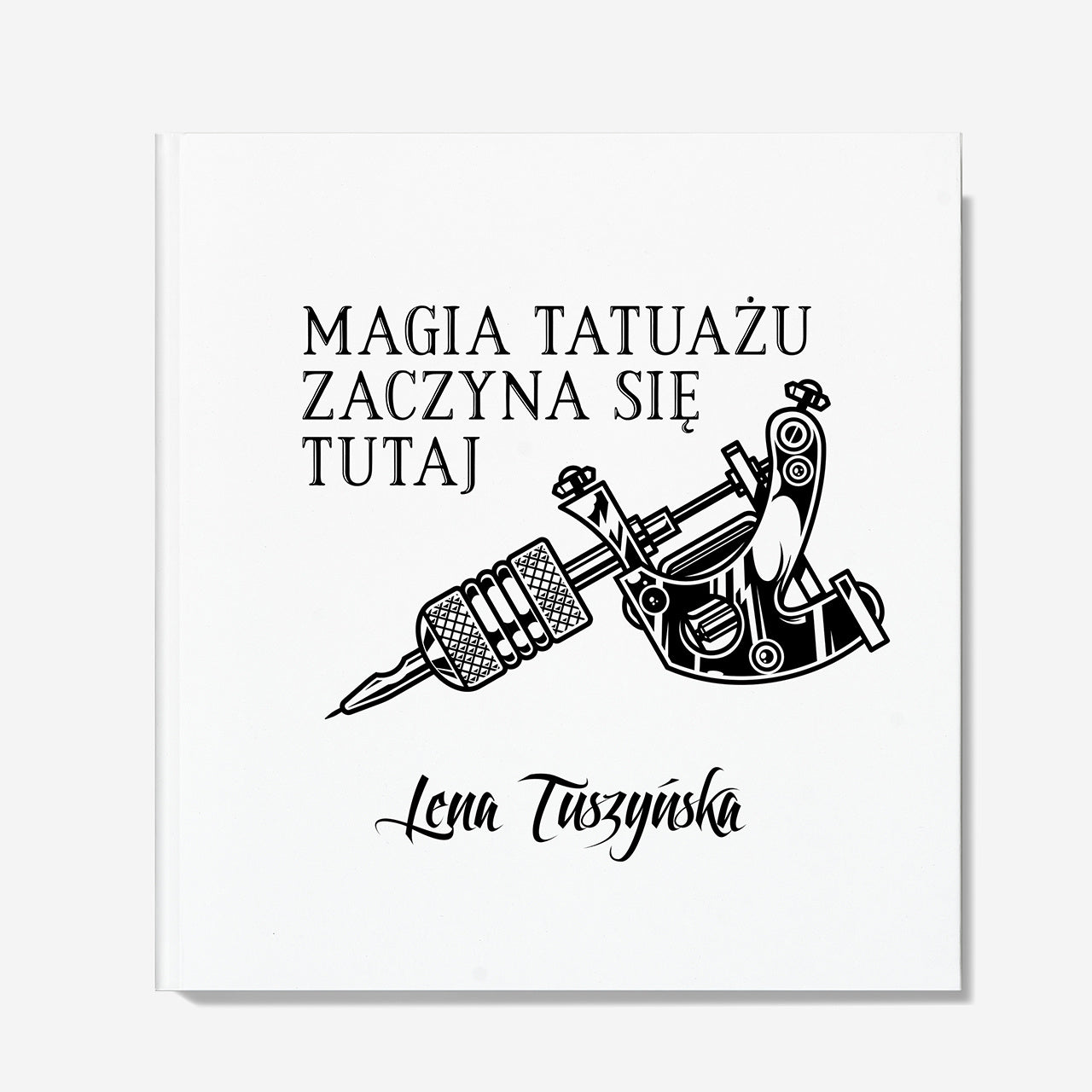 Personalizowany szkicownik z imieniem - prezent dla tatuatora