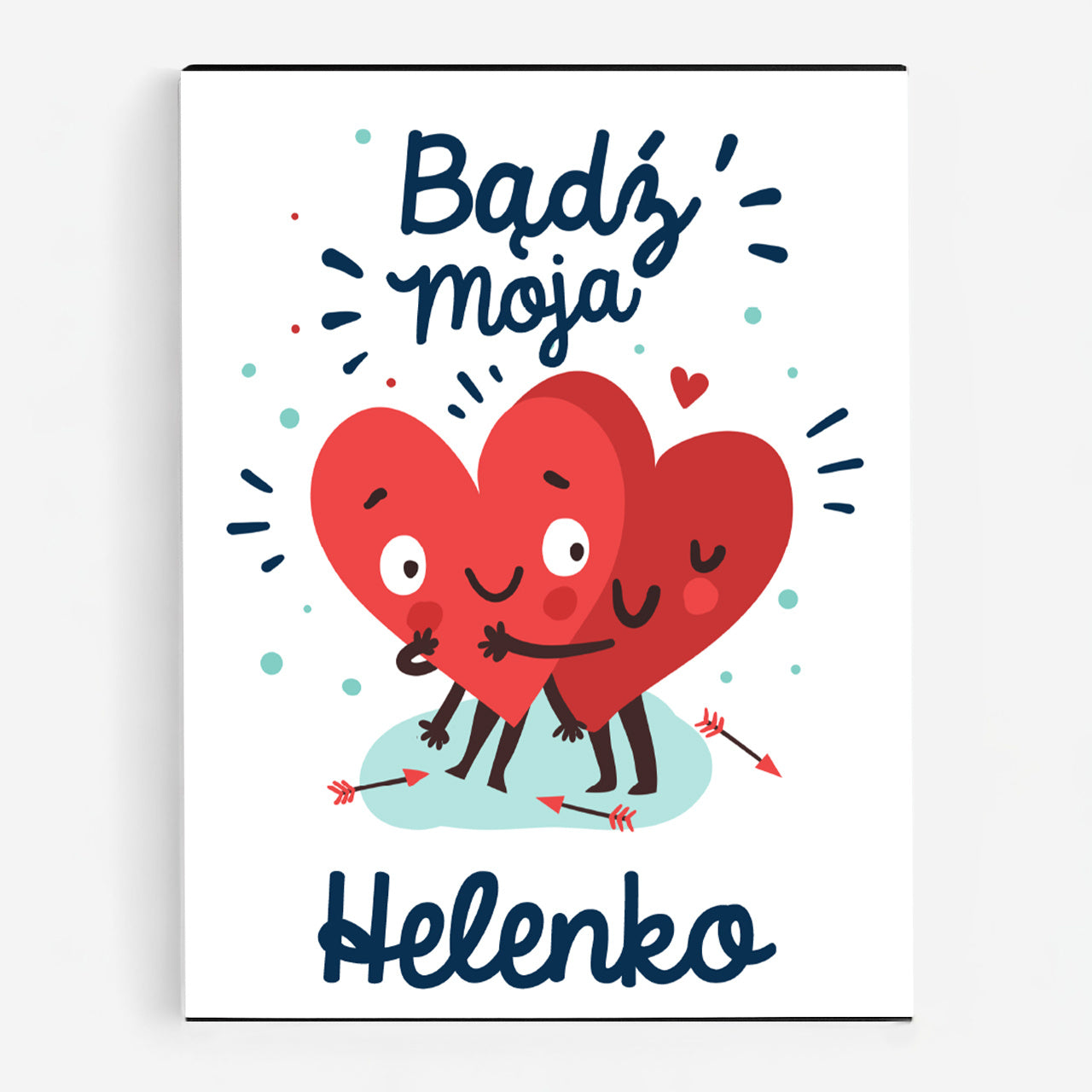 Czekoladki walentynkowe dla dziewczyny - bądź moja