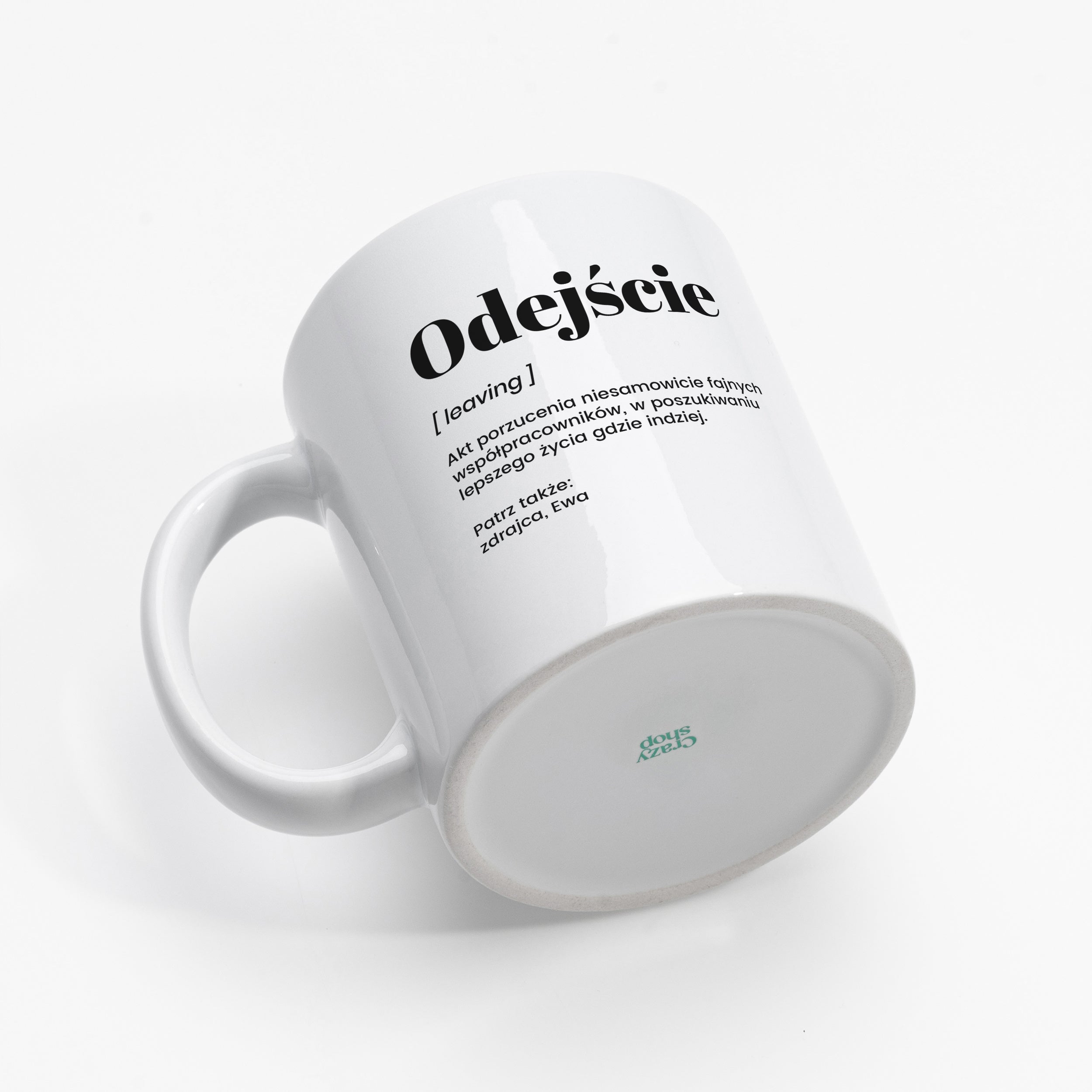  Kubek w tubie prezentowej - prezent dla koleżanki z pracy upominek dla pracownika prezent na odejście z pracy