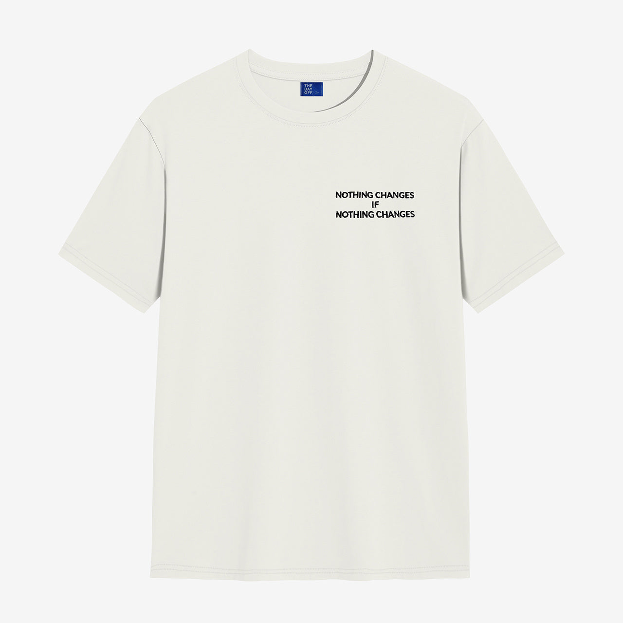 Personalizowana koszulka TheDayOff Nothing Changes L koszulka personalizowana prezent dla niej prezent dla niego