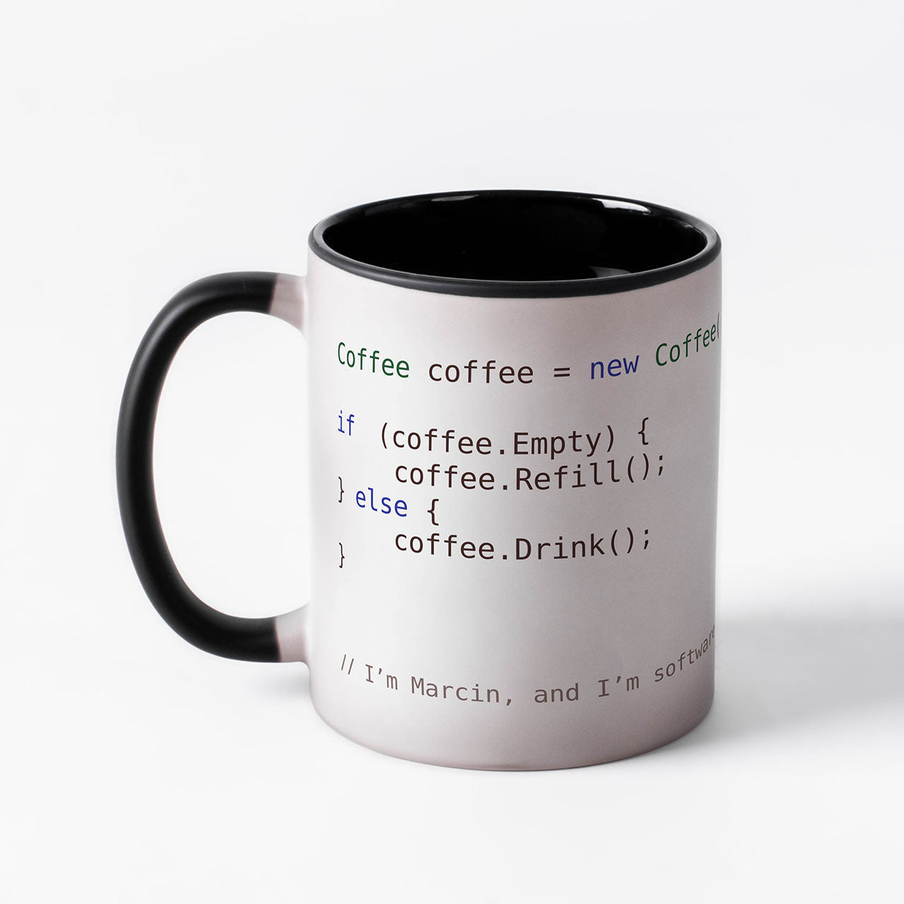 Magiczny kubek dla programisty - Softwere Developer