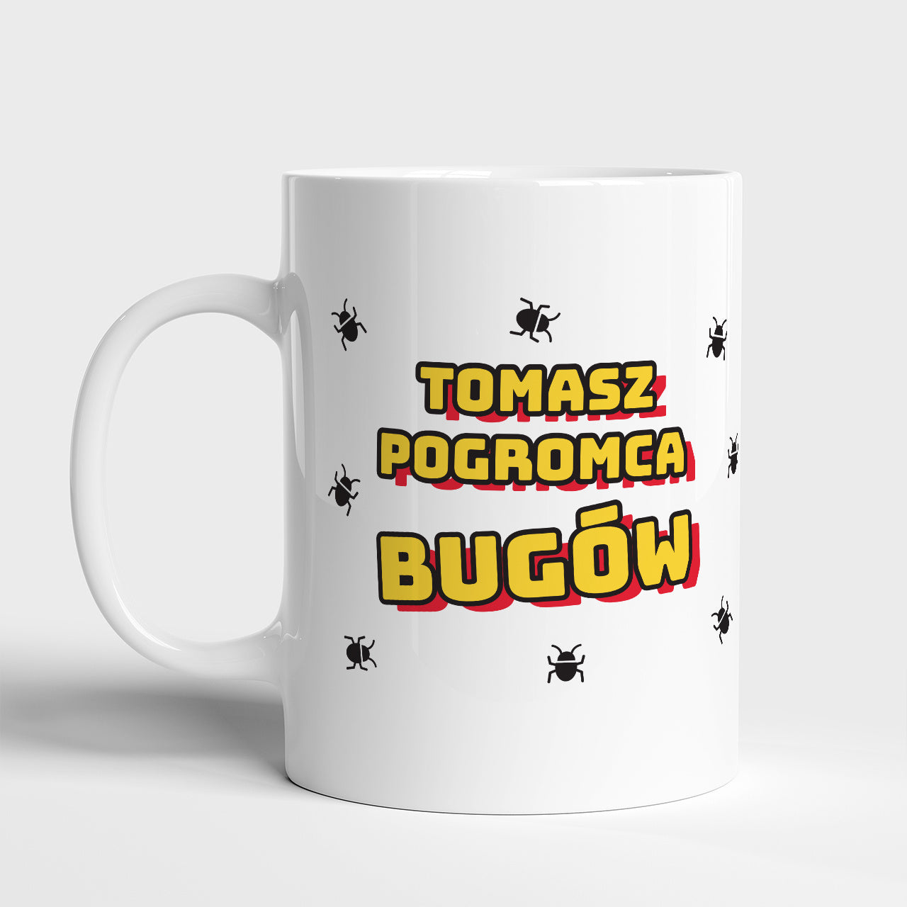 Kubek dla programisty - pogromca bugów