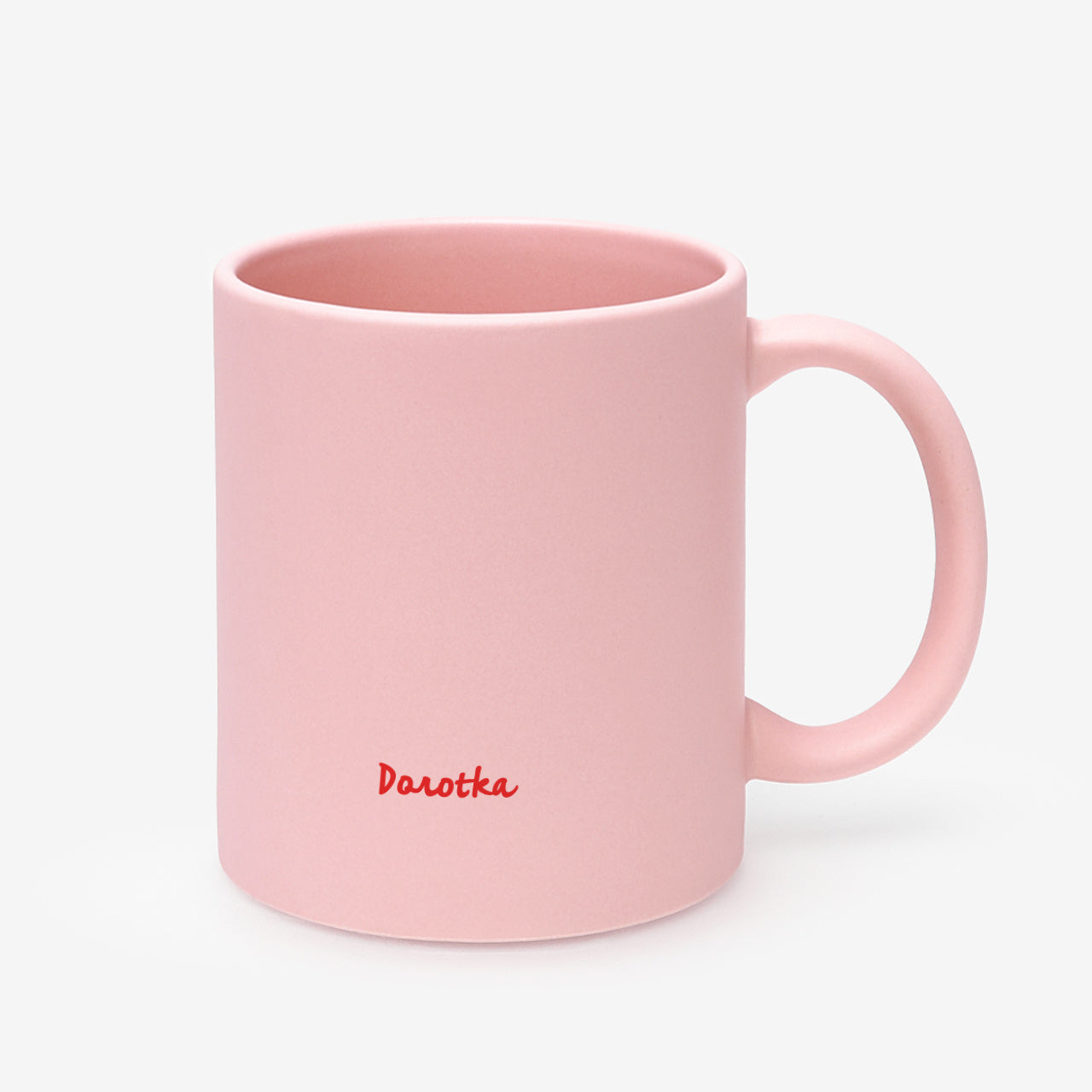 Różowy kubek dla książkary – zabookowana prezent dla książkary prezent dla niej  personalizowany kubek 