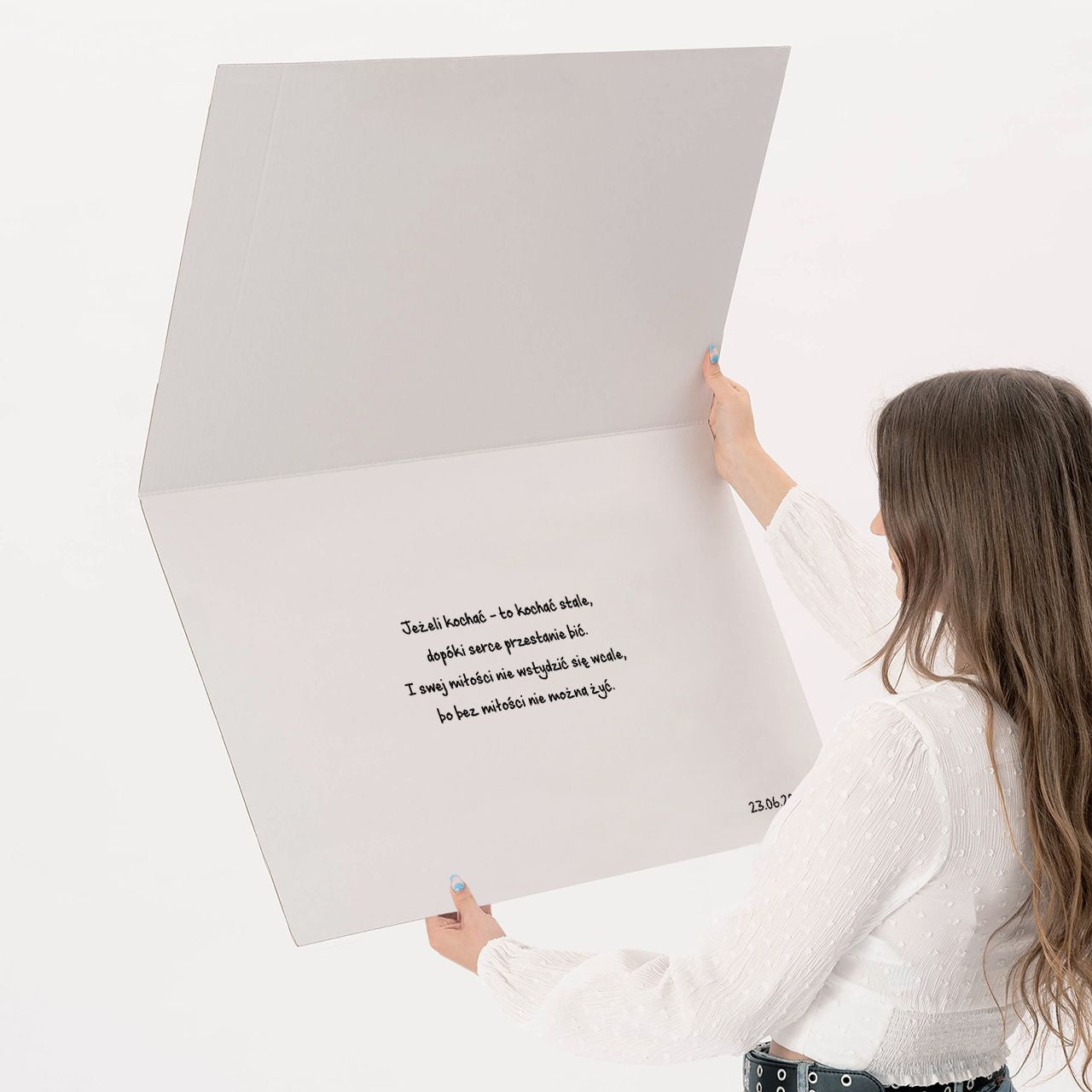 Śmieszna kartka personalizowana z okazji Rocznicy Ślubu kartka na prezent prezent dla pary kartka na rocznicę