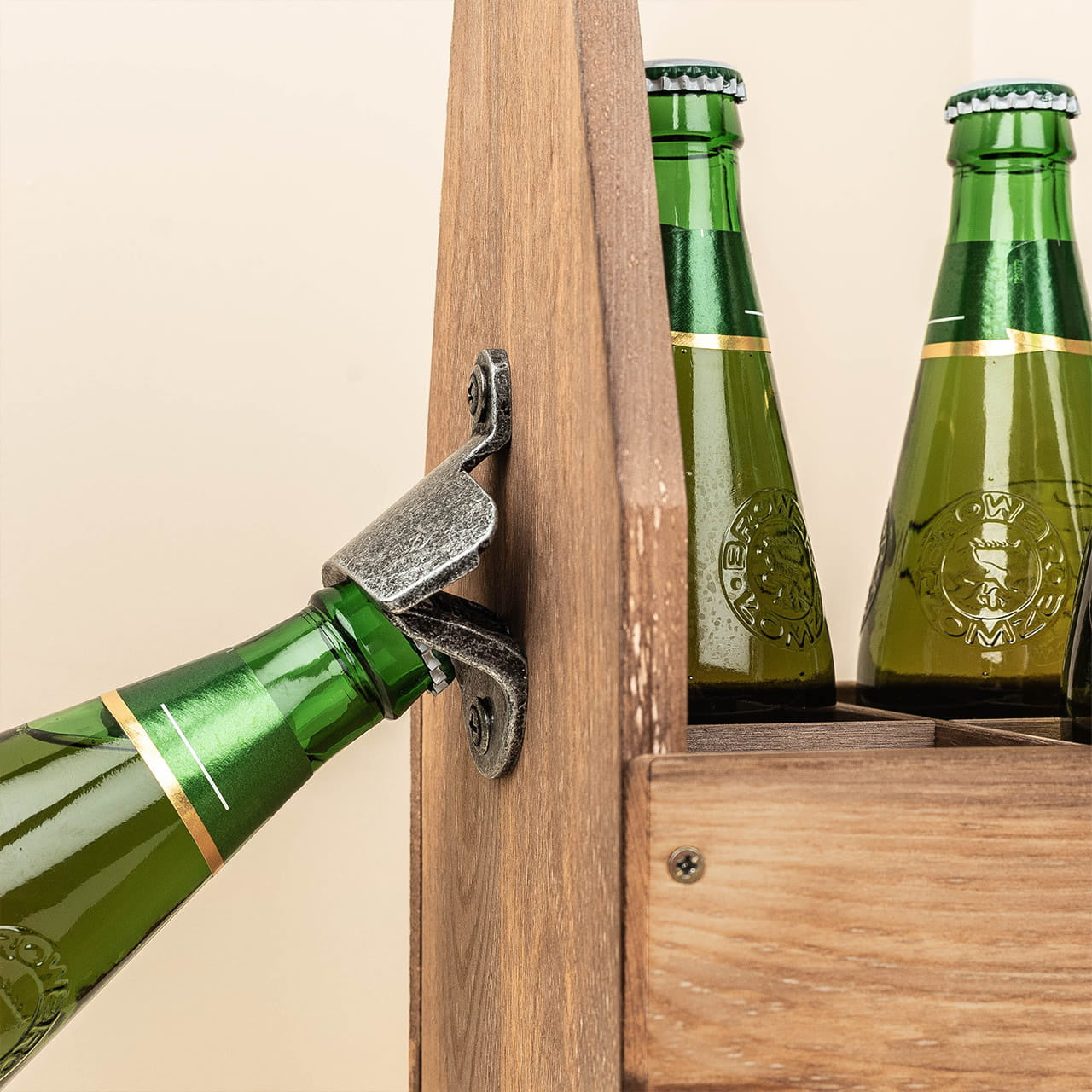 Nosidło na piwo z grawerem - prezent dla dziadka prezent na dzień dziadka prezent dla piwosza nosidło na piwo