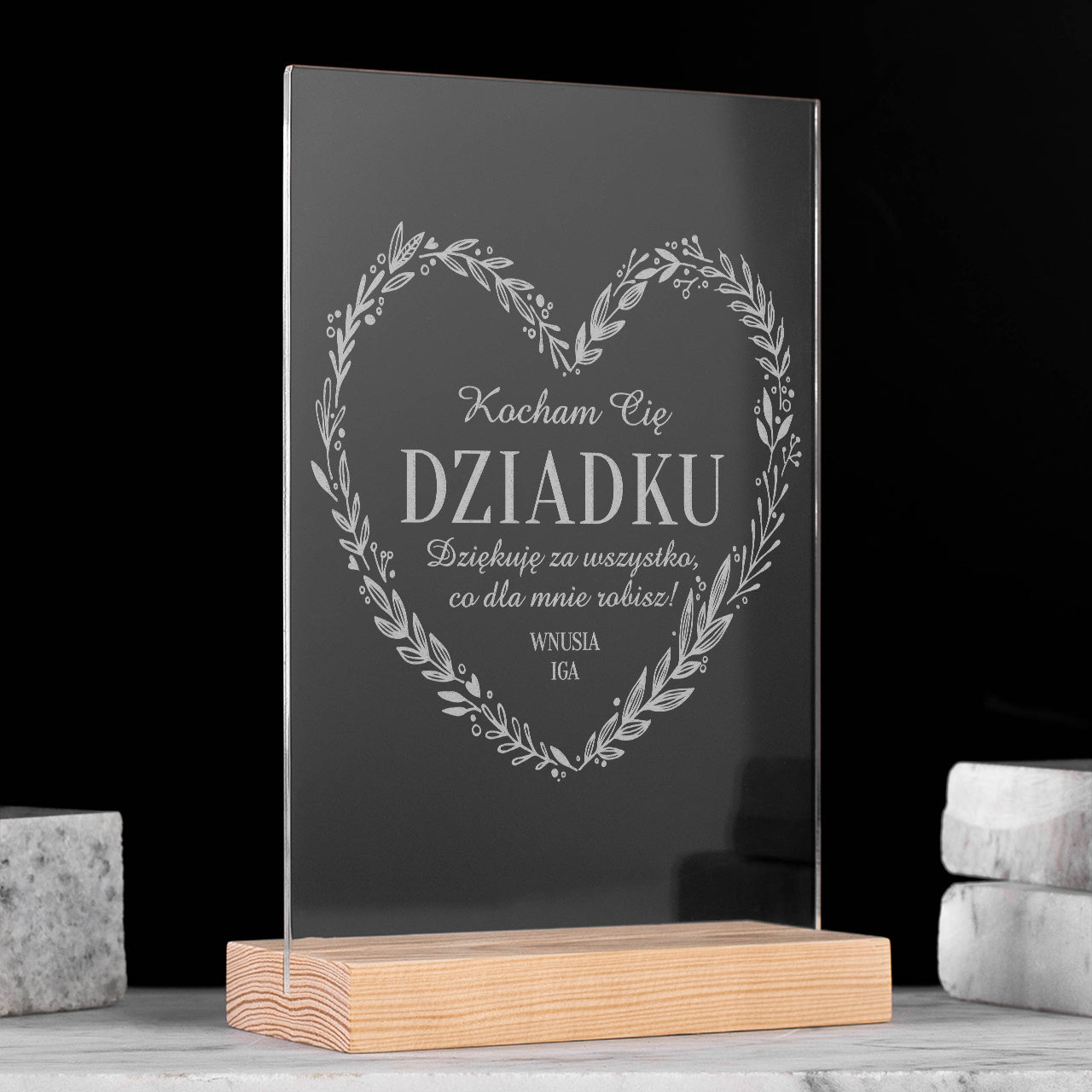 Personalizowana statuetka dla dziadka