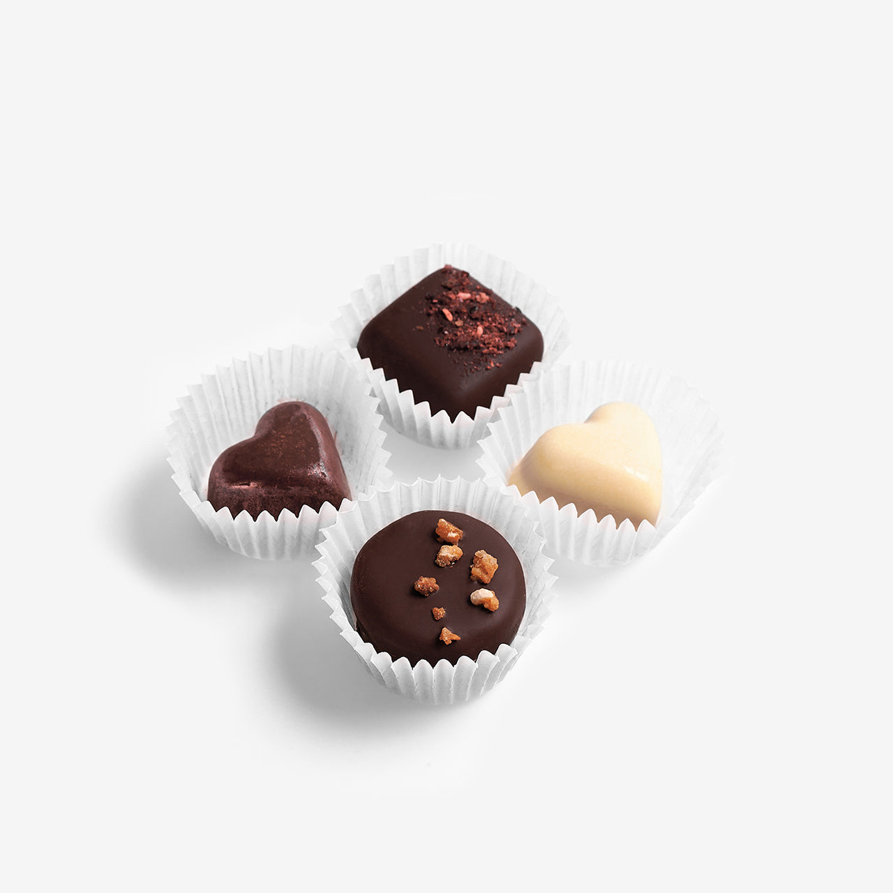 Czekoladki ze złoceniem na podziękowanie za obecność na Chrzcie