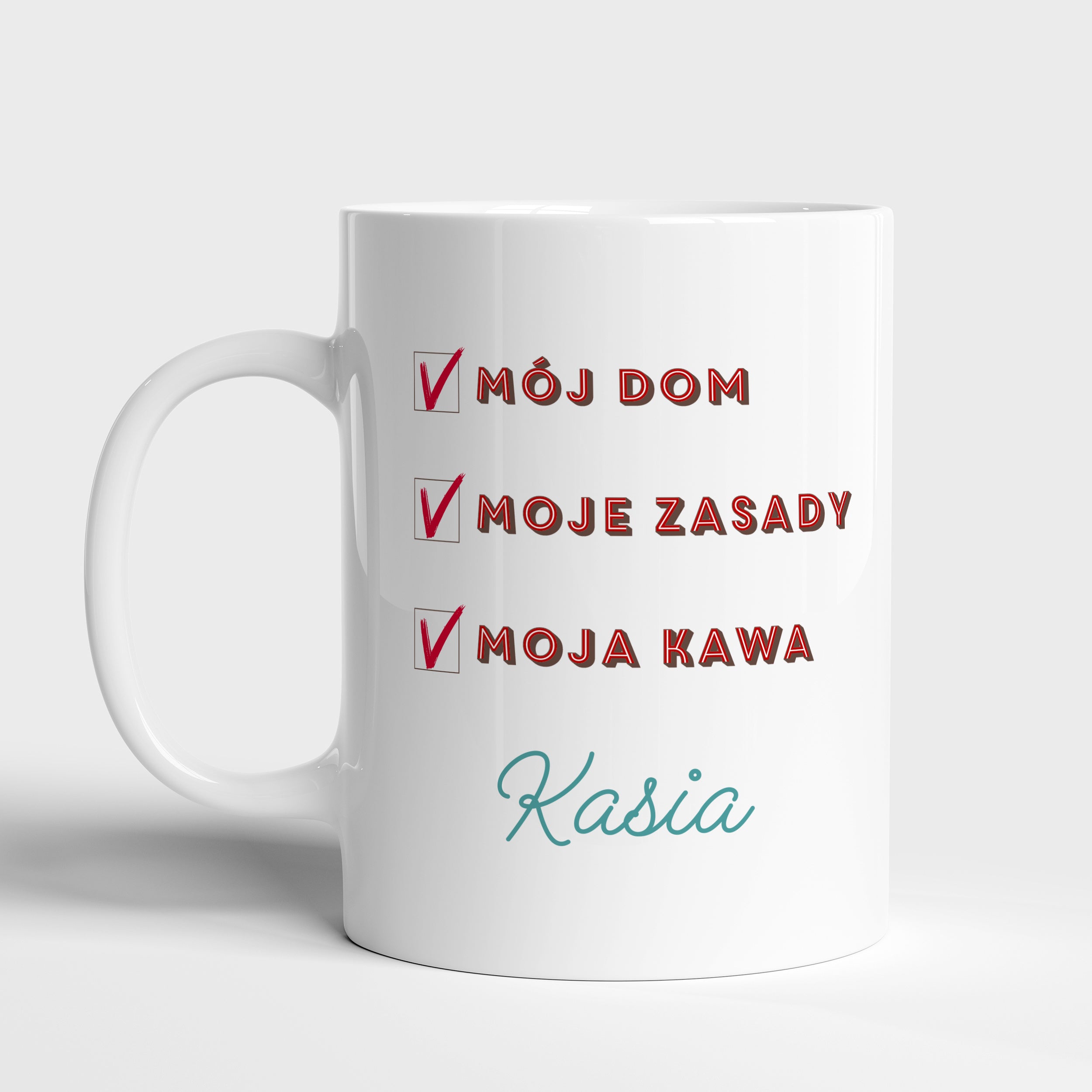 Personalizowany kubek dla domatora