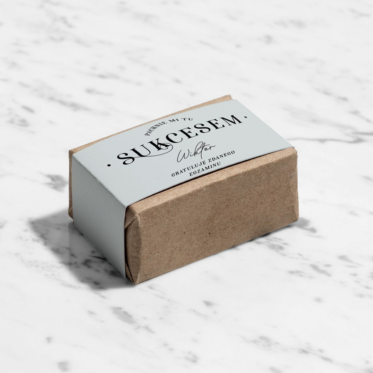 Ręcznie robione mydło - prezent dla studenta mydło ręcznie robione mydło na prezent gadżet dla studenta