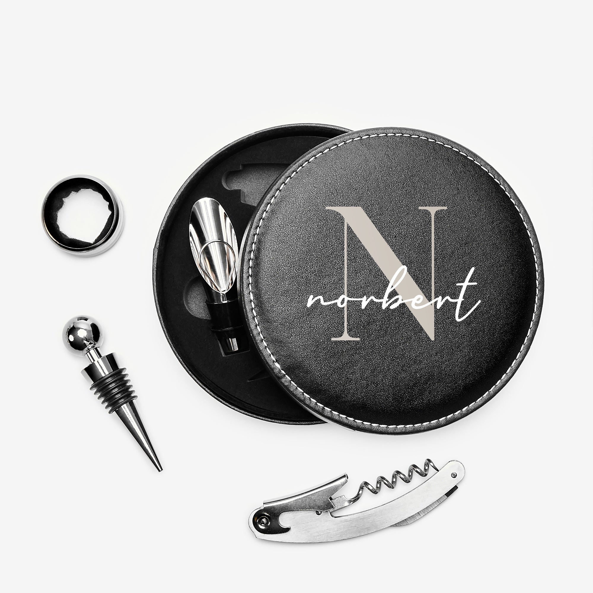 Personalizowany zestaw dla miłośnika wina - imię