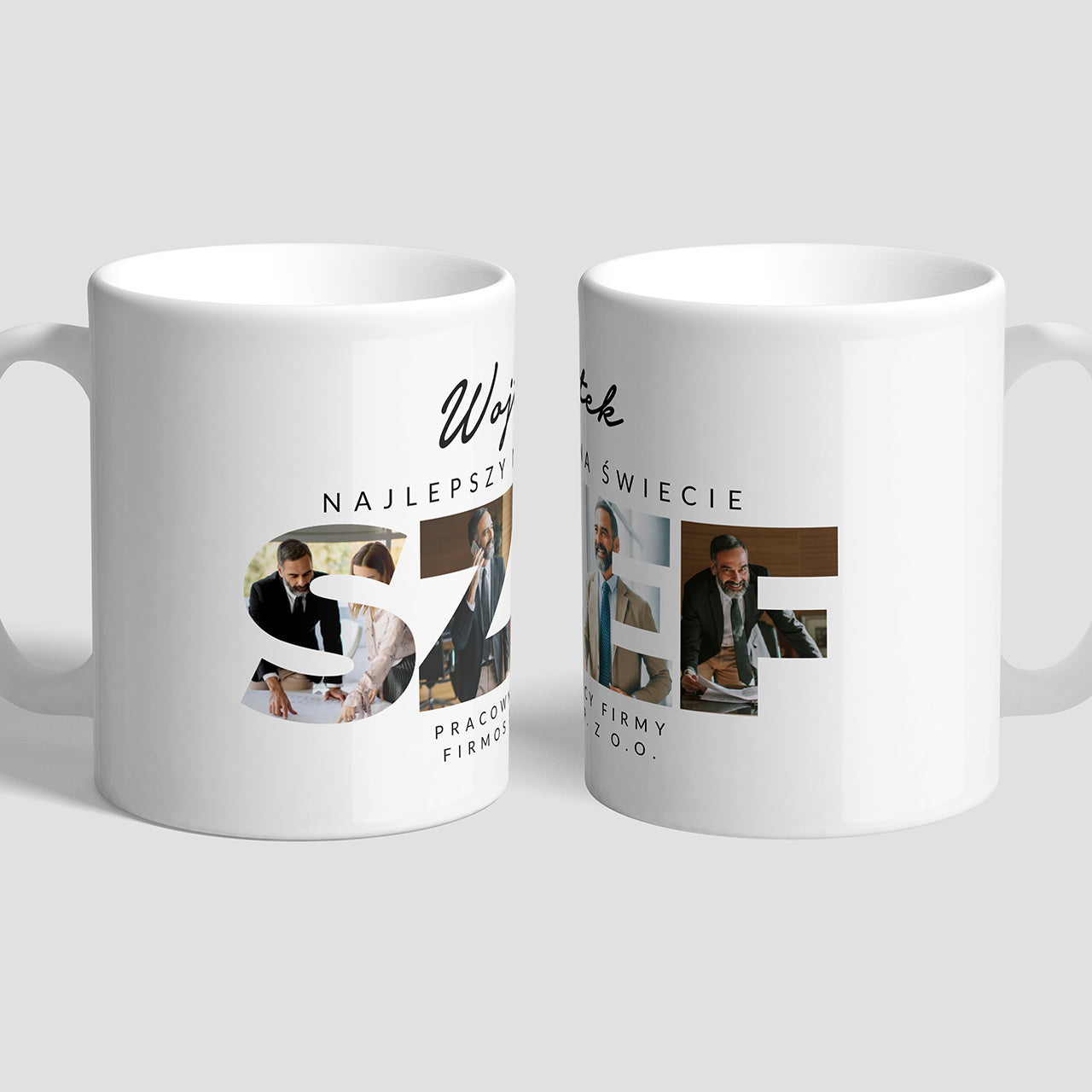 Personalizowany kubek dla szefa - Najlepszy Szef