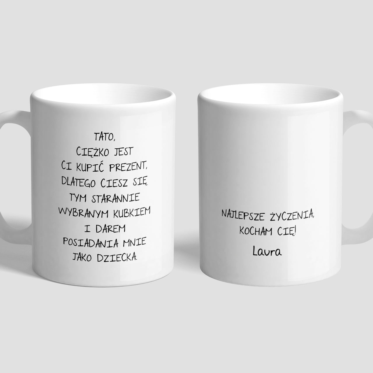 Personalizowany kubek dla taty - zabawny prezent na Dzień Ojca