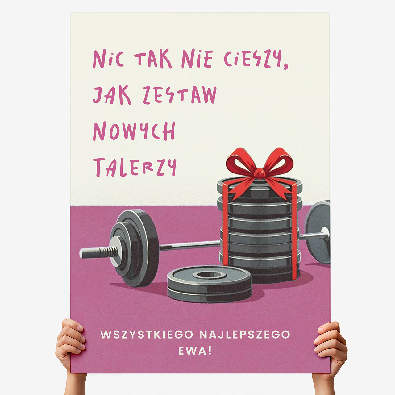Kartka a4 urodzinowa dla sportsmenki