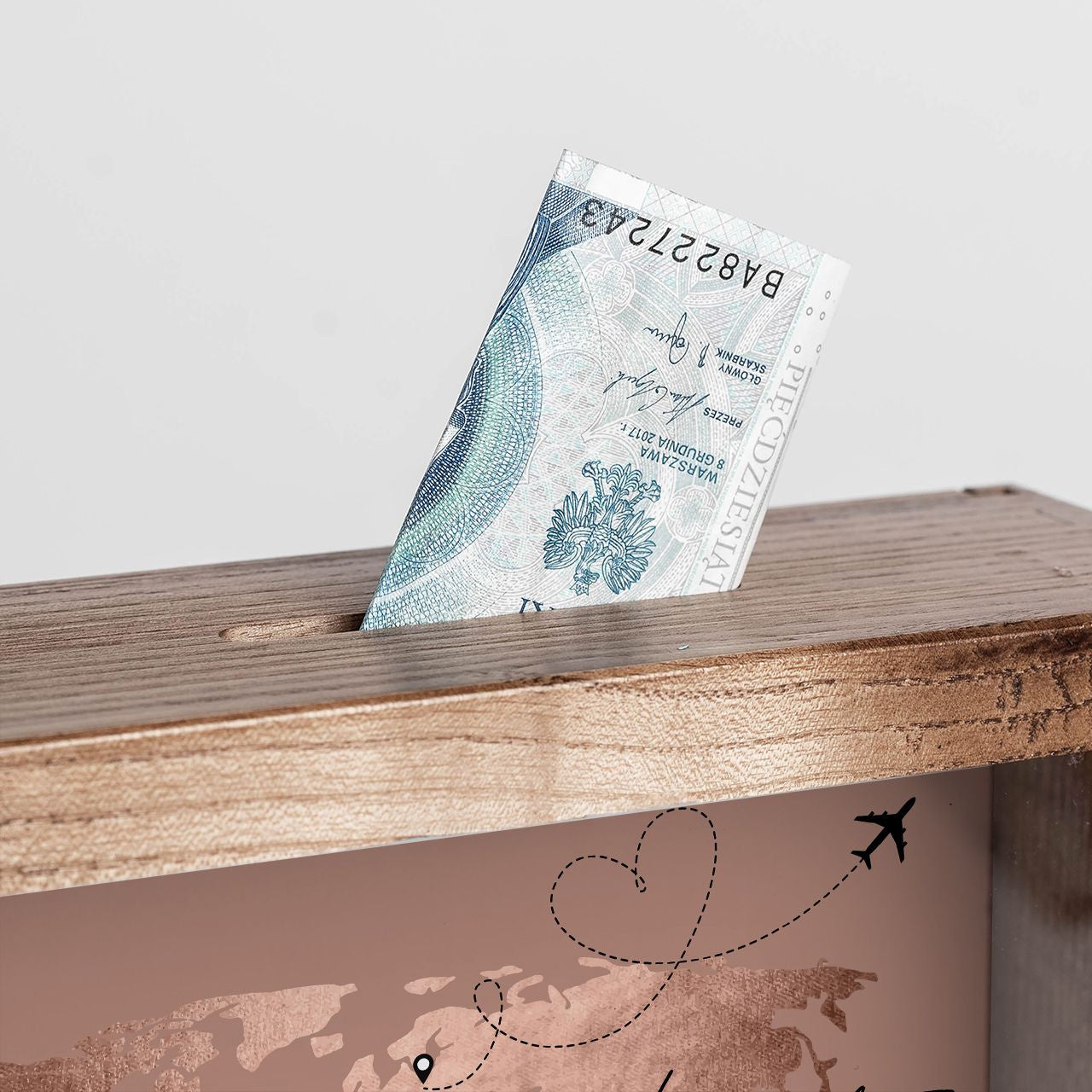 Skarbonka dla nowożeńców - prezent dla młodej pary zamiast kwiatów skarbonka na ślub prezent dla nowożeńców