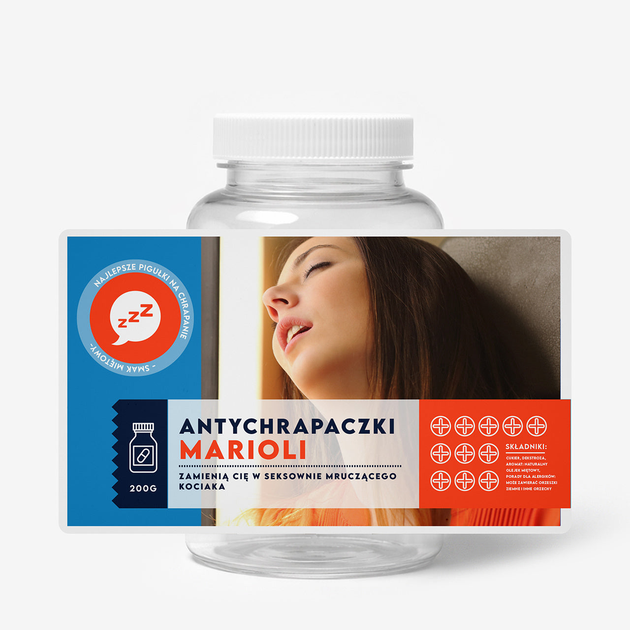 Pojemnik na cukierki z personalizowaną etykietą - śmieszny prezent dla ukochanej prezent dla niej 