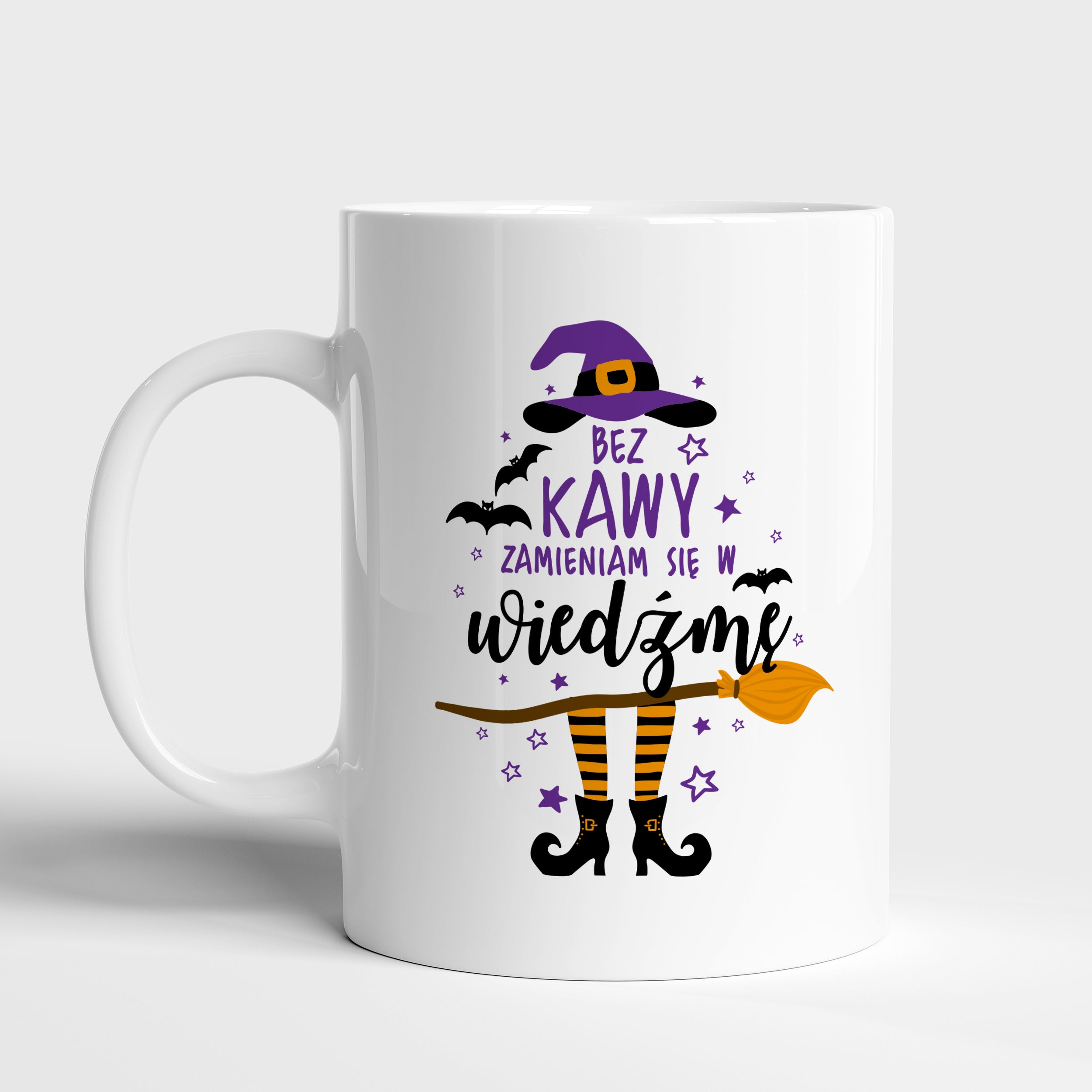 Kubek halloweenowy z personalizacją