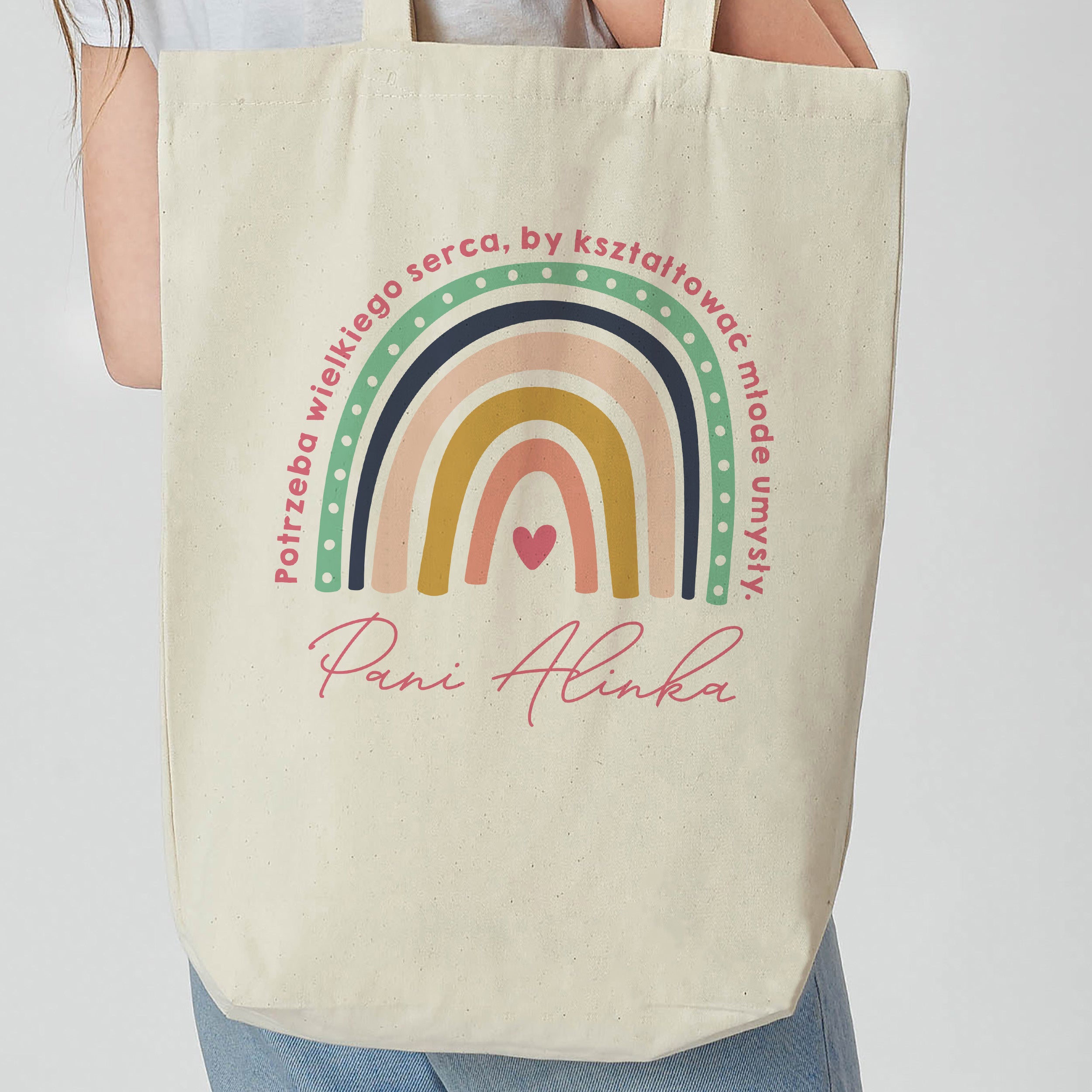 Personalizowana torba dla przedszkolanki - prezent od przedszkolaków