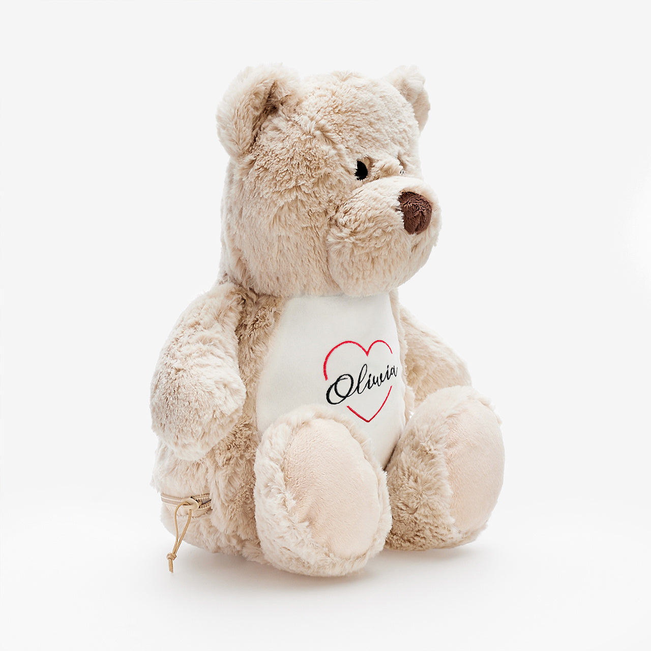 Personalizowany miś z serduszkiem na Walentynki