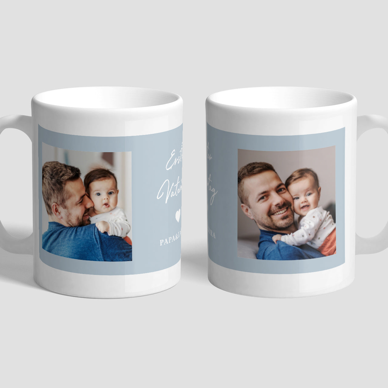 Personalisierter Becher zum ersten Vatertag