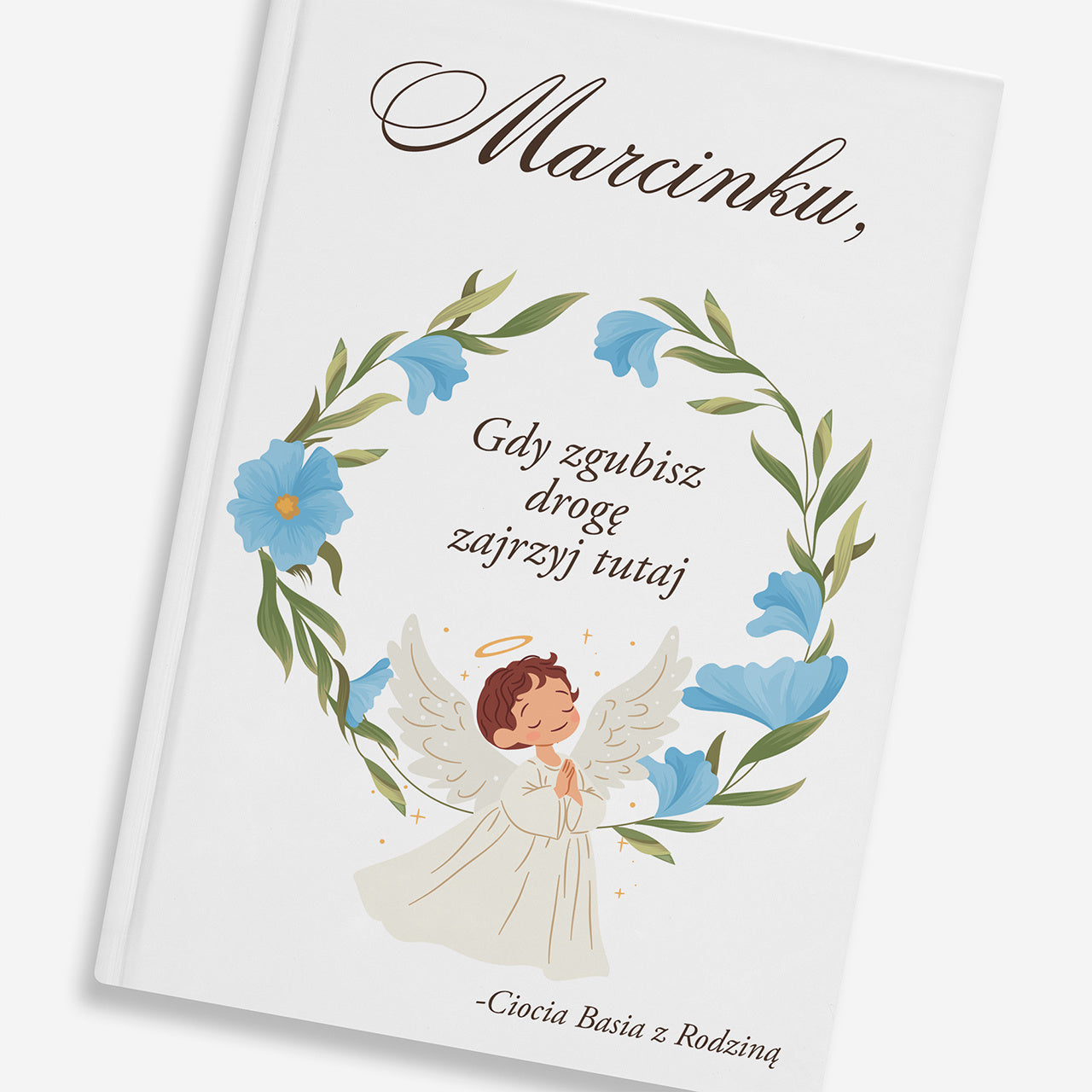 Personalizowana biblia na Pamiątkę Chrztu pamiątka chrztu pamiątka na chrzest biblia na chrzest prezent na chrzest