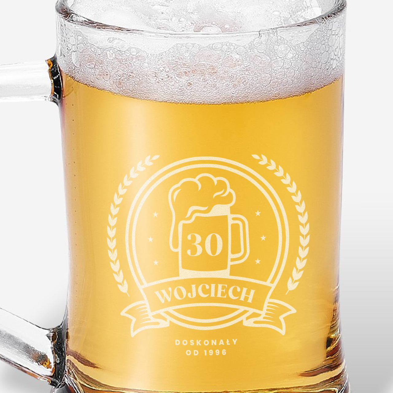 Kufel z personalizacją - prezent z okazji 30 urodzin prezent dla mężczyzny kufel z personalizacją