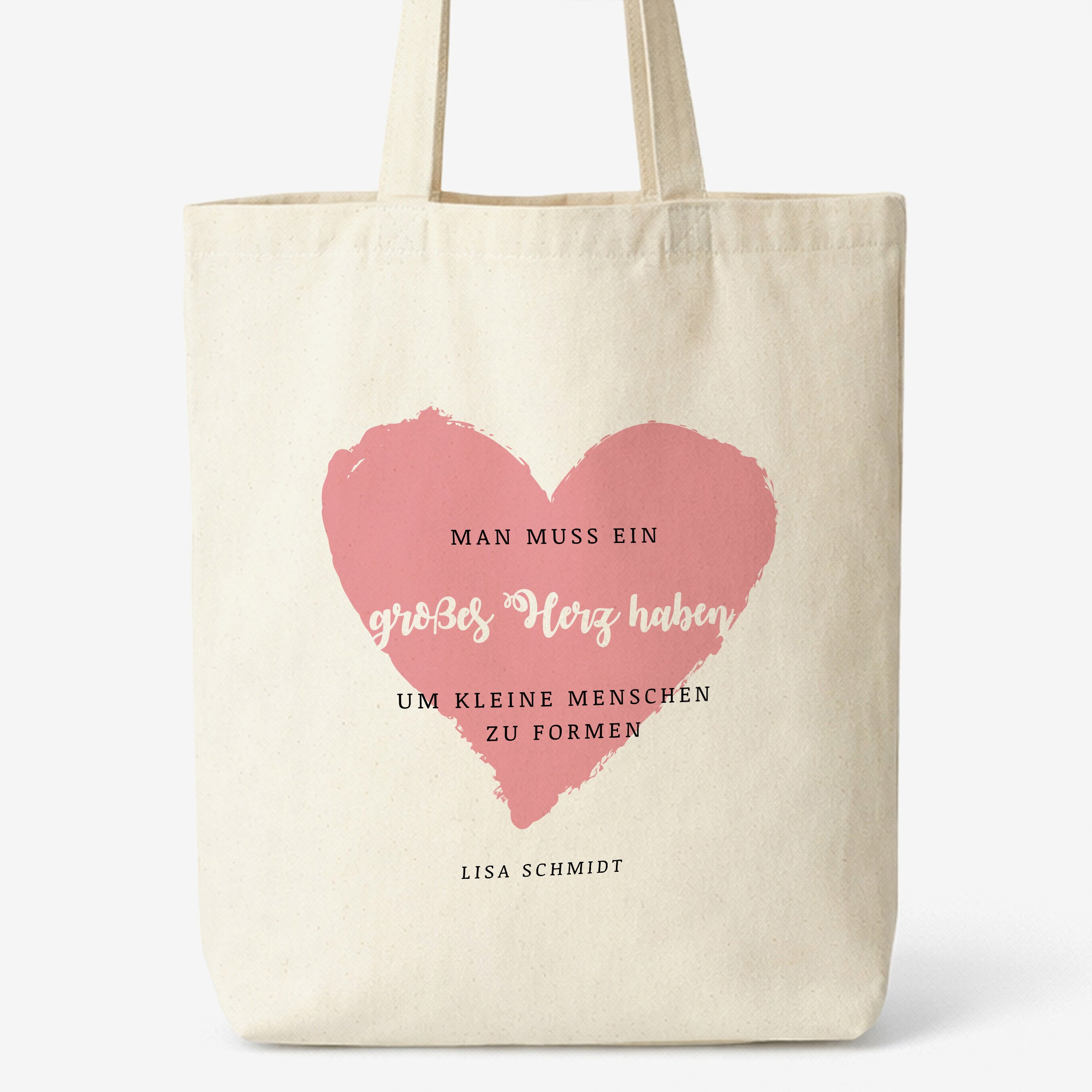 Personalisierte Tasche für Lehrerin – Geschenk zum