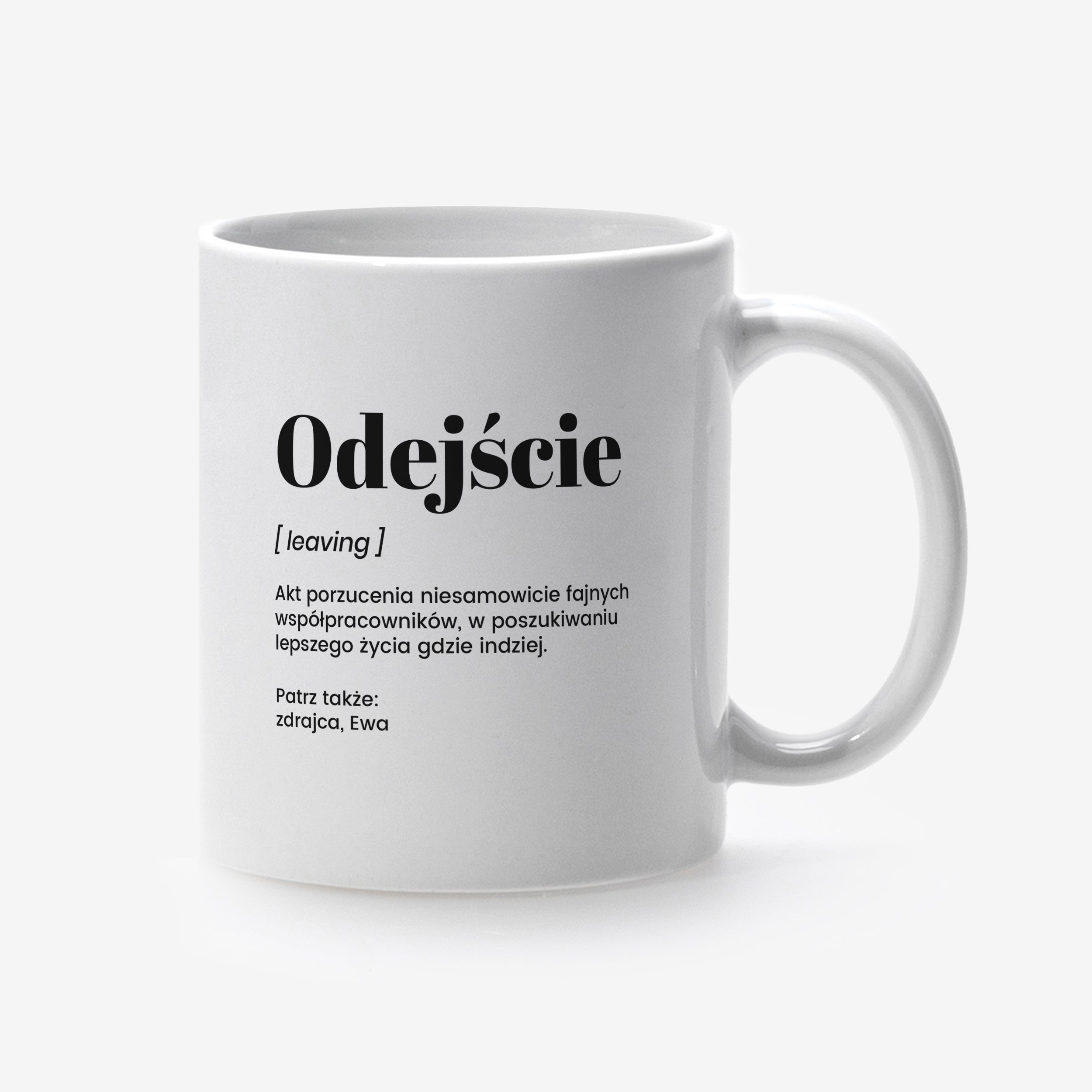  Kubek w tubie prezentowej - prezent dla koleżanki z pracy upominek dla pracownika prezent na odejście z pracy