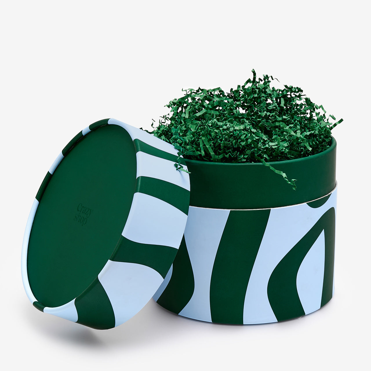 Opakowanie prezentowe - pudełko okrągłe do prezentu 20x18cm eleganckie pudełko na prezent