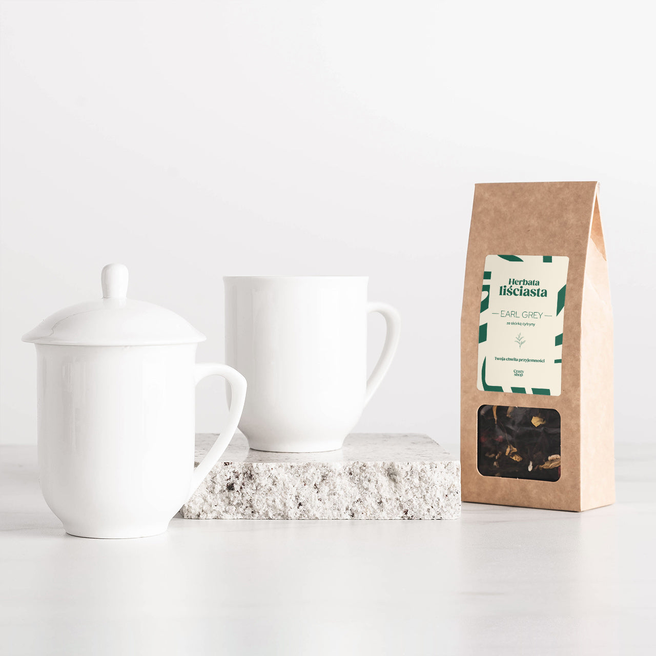 Personalizowany zestaw  herbaciany - prezent na Dzień Babci i Dziadka