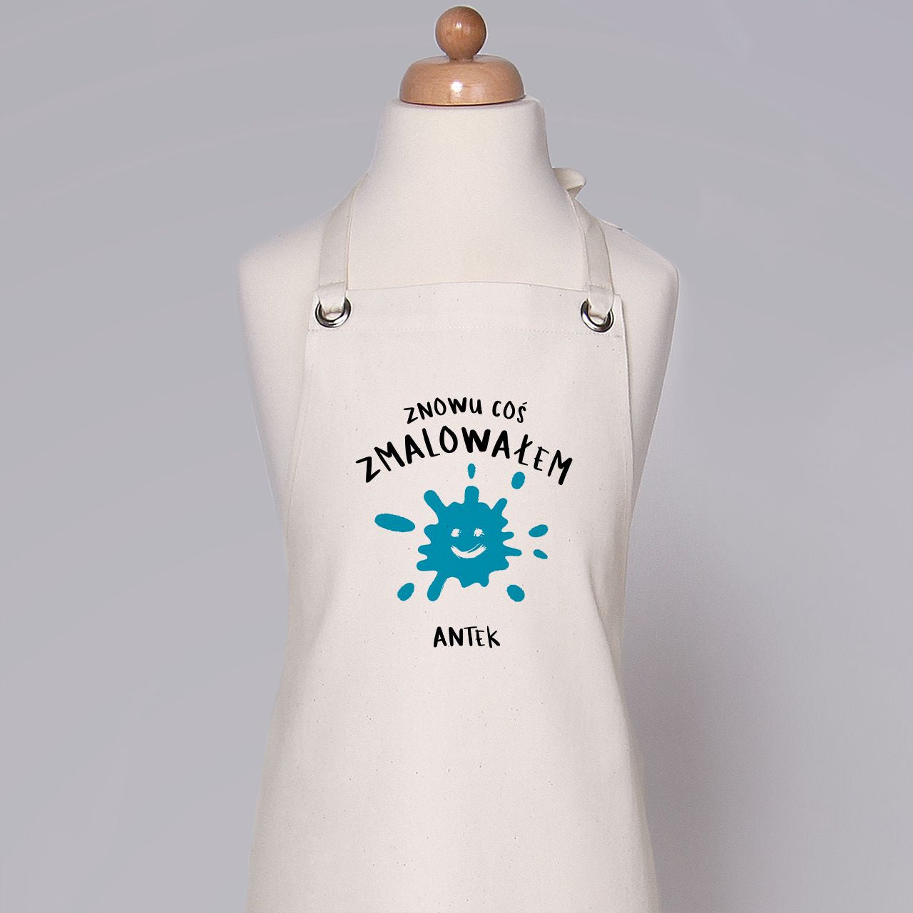 Chłopięcy fartuch personalizowany - coś zmalowałem prezent dla chłopca gadżet dla chłopca personalizowany fartuch