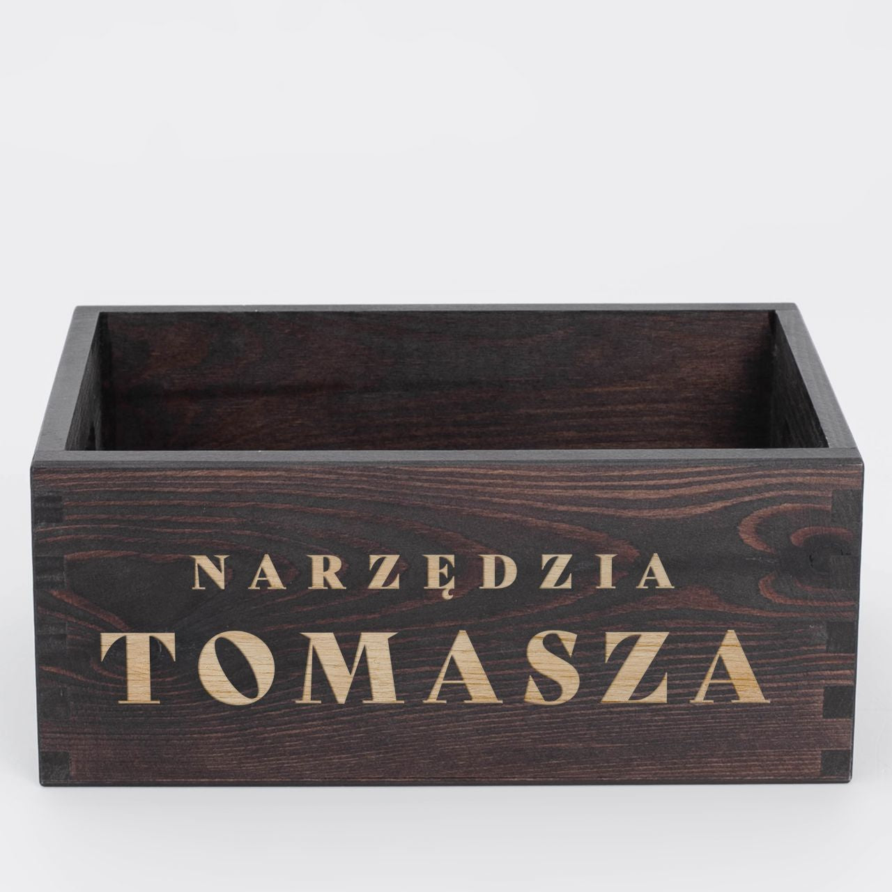 Grawerowana skrzynka na narzędzia