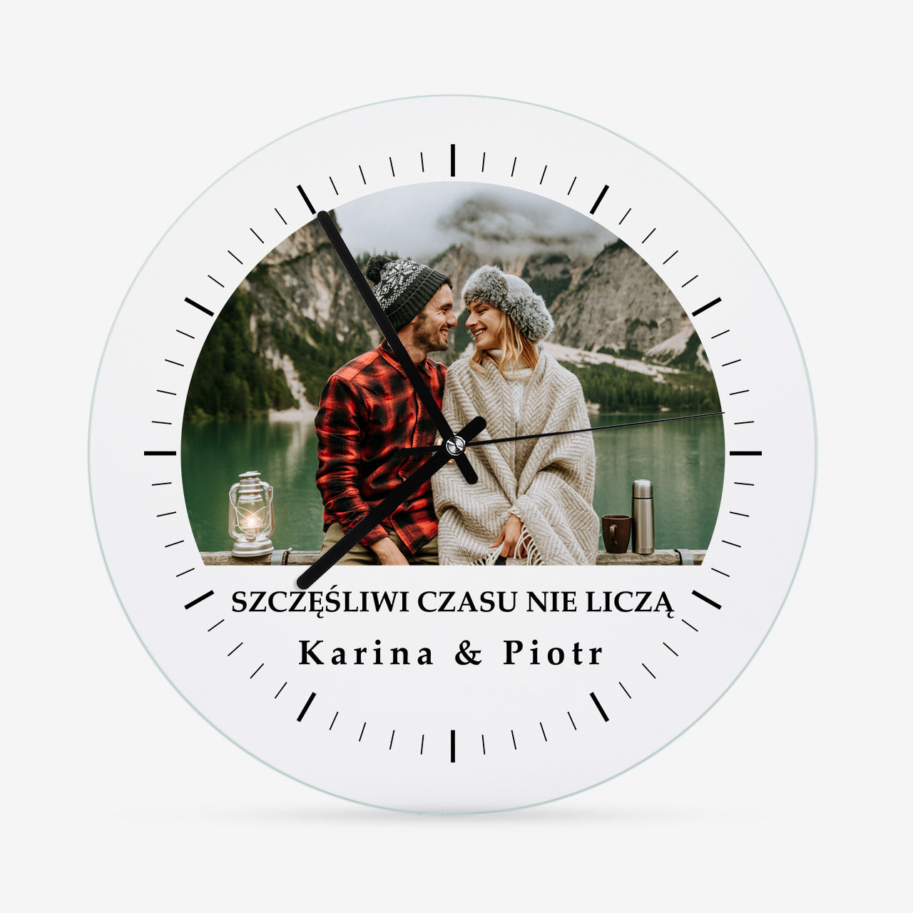 Personalizowany zegar na rocznicę ślubu