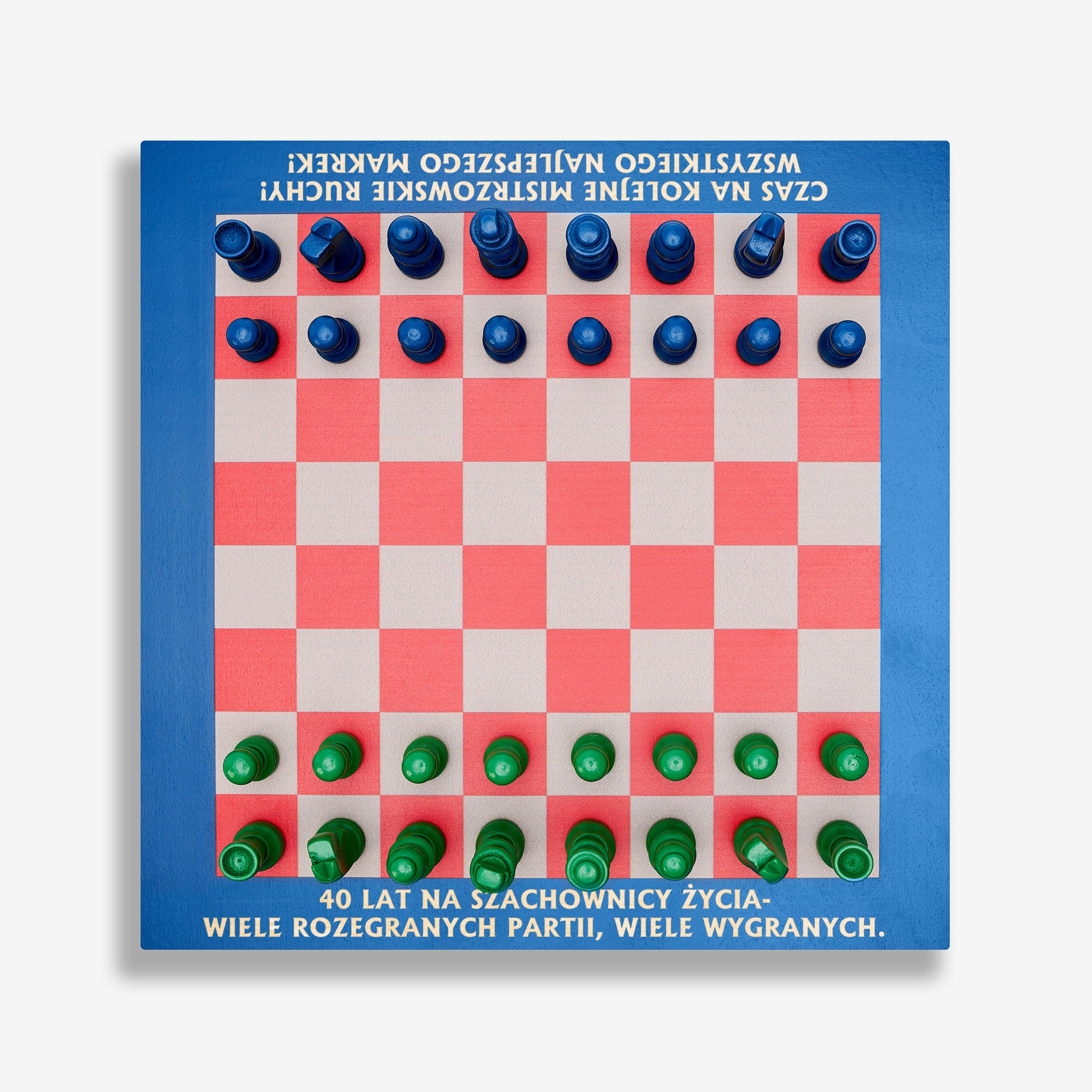 Szachy drewniane - prezent z okazji urodzin prezent urodziny dla szachisty szachy personalizowane