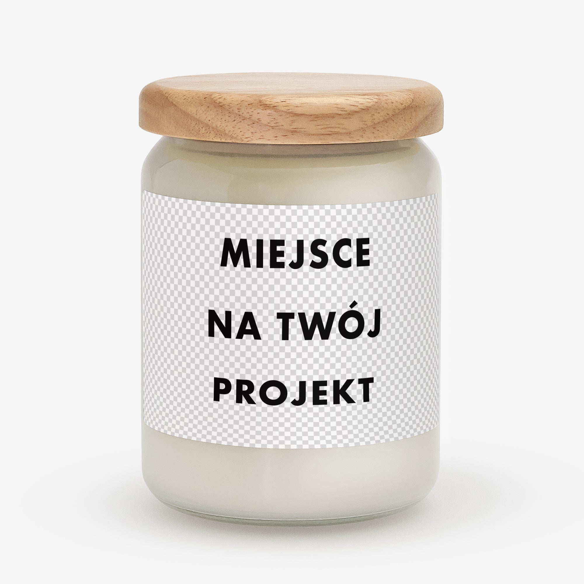 Świeczka z własnym projektem