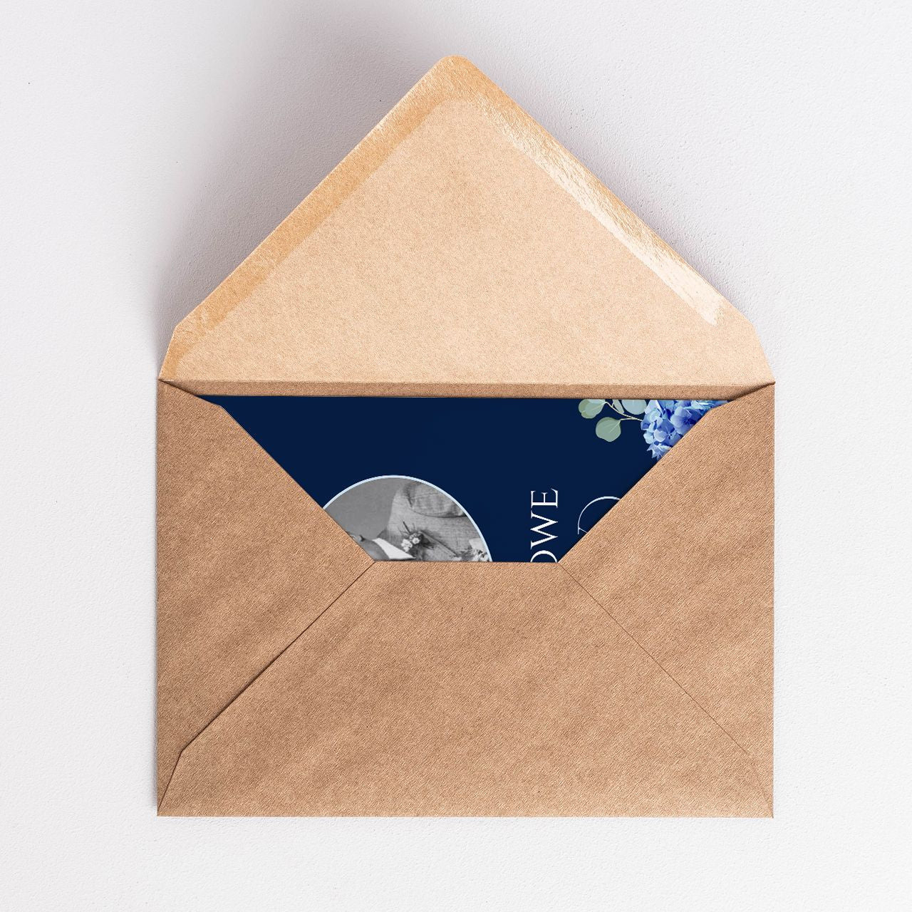 Kartka na 45 rocznicę ślubu A4 - Szafirowe Gody