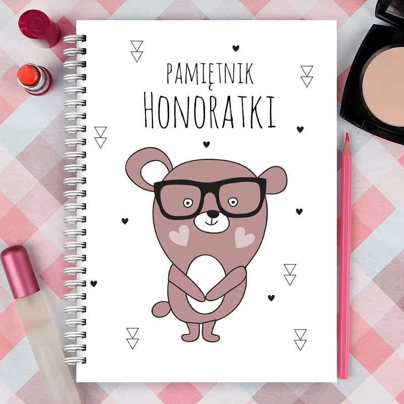 Personalizowany pamiętnik na prezent dla koleżanki z klasy