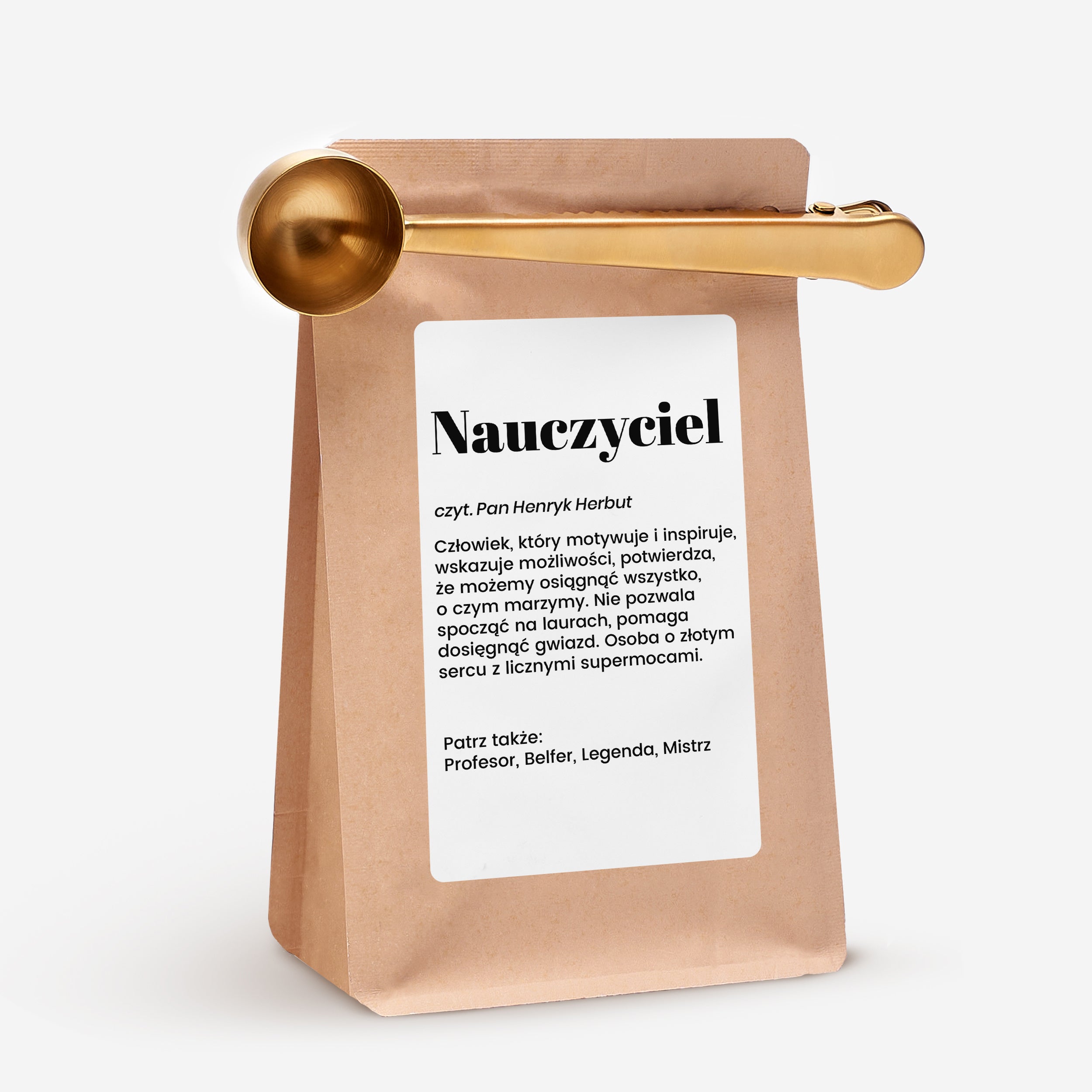 Personalizowana kawa dla nauczyciela - Definicja