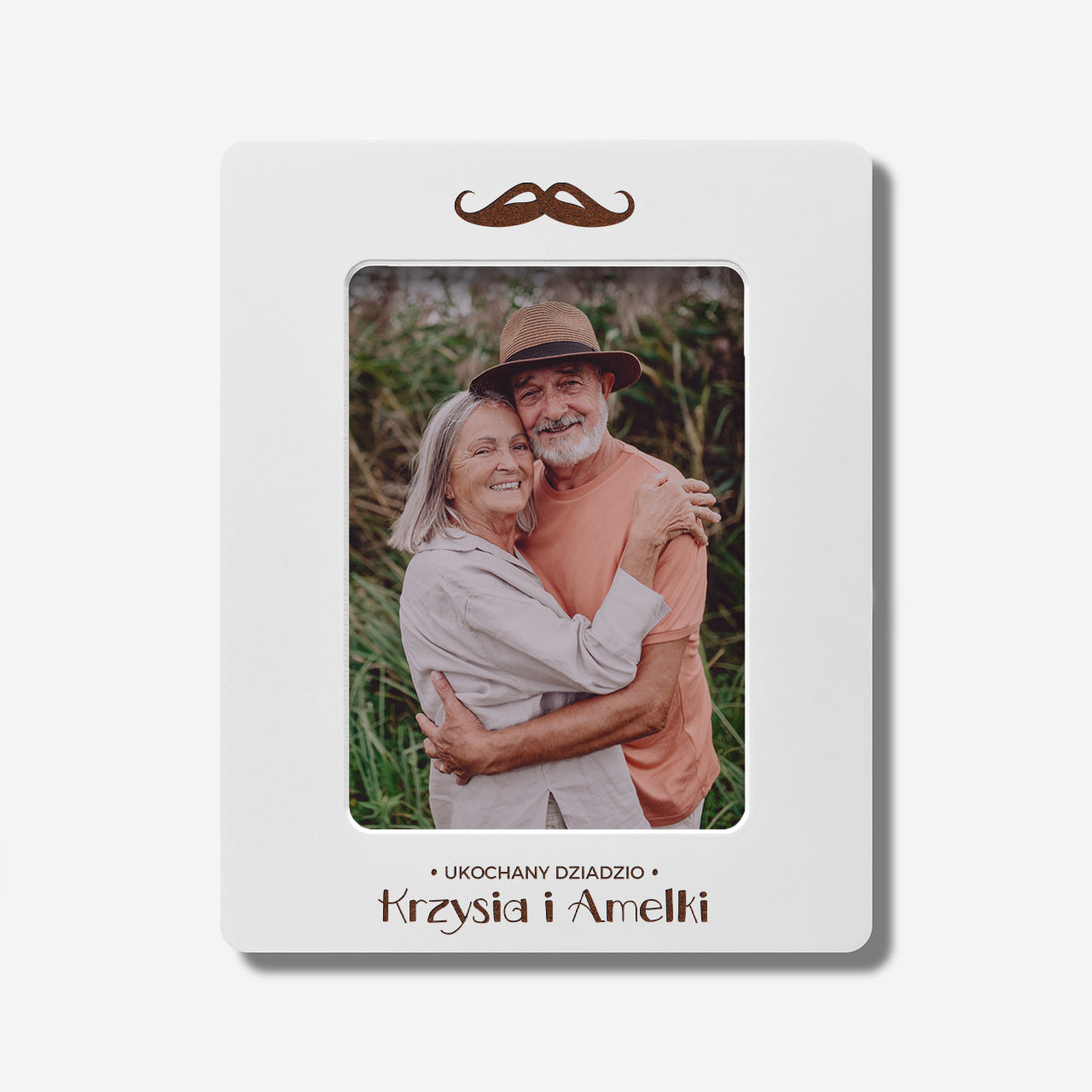Personalizowana ramka na zdjęcie - prezent dla dziadka na Dzień Dziadka