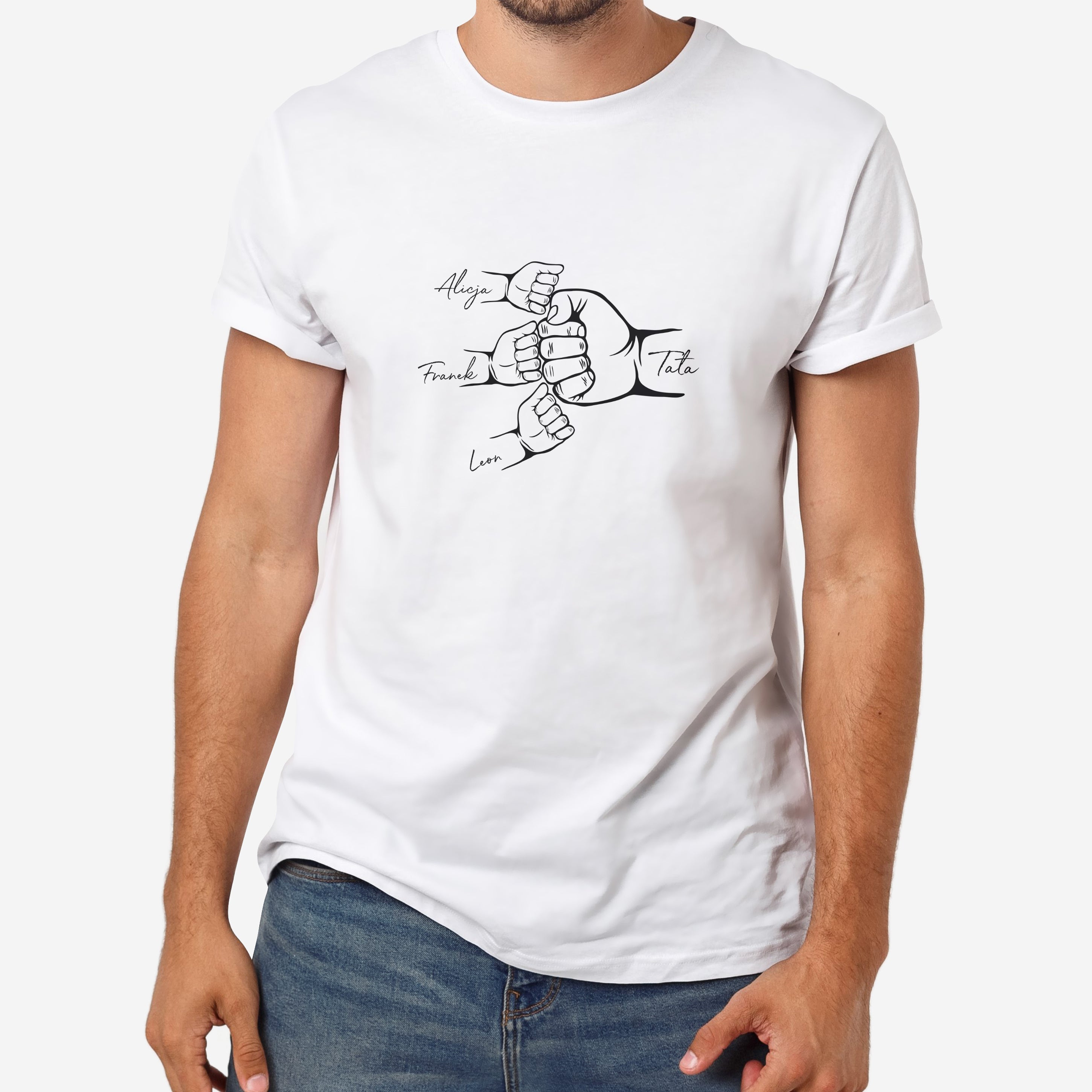 Koszulka na Dzień Taty - ekipa taty M koszulka dla Taty prezent dla Taty na Dzień Taty prezent na Dzień Ojca