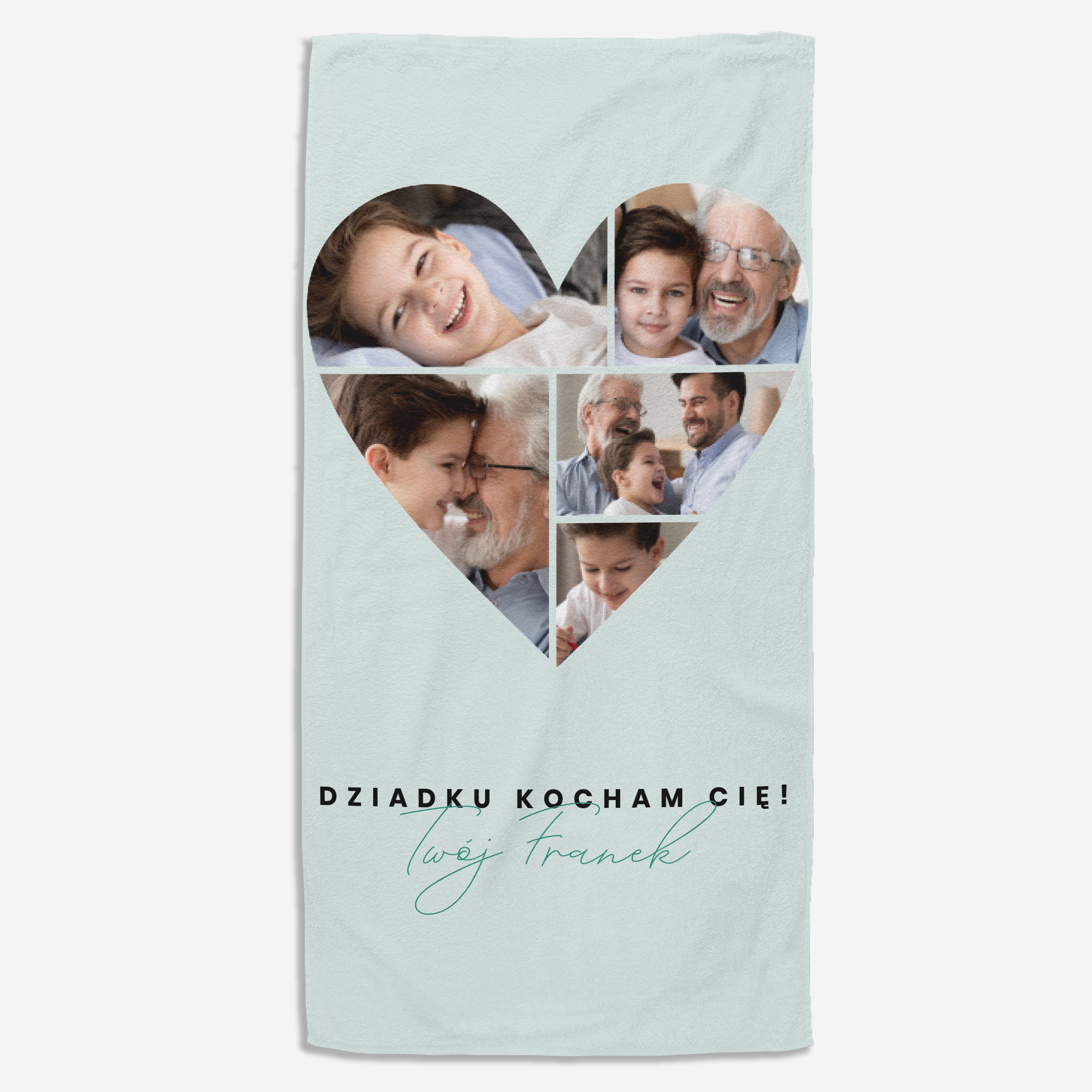 Personalizowany ręcznik na Dzień Dziadka - ręcznik dla dziadka prezent dla dziadka prezent na Dzień Dziadka