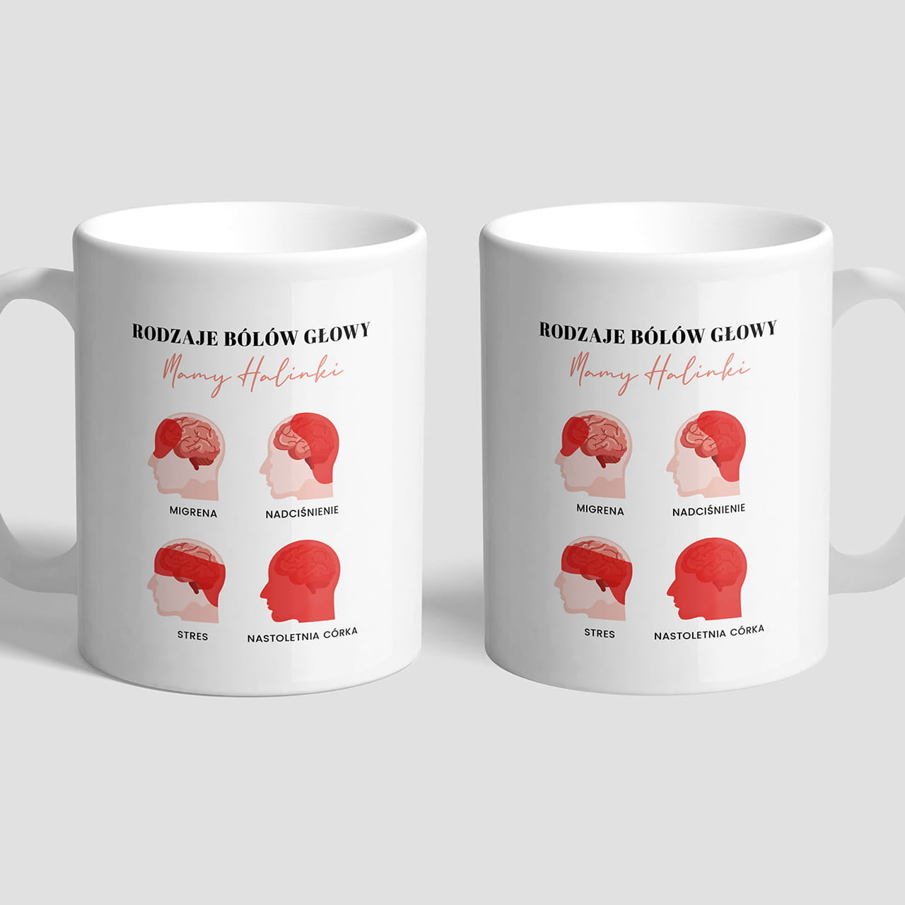 Zabawny kubek dla nastolatka - Ból Głowy
