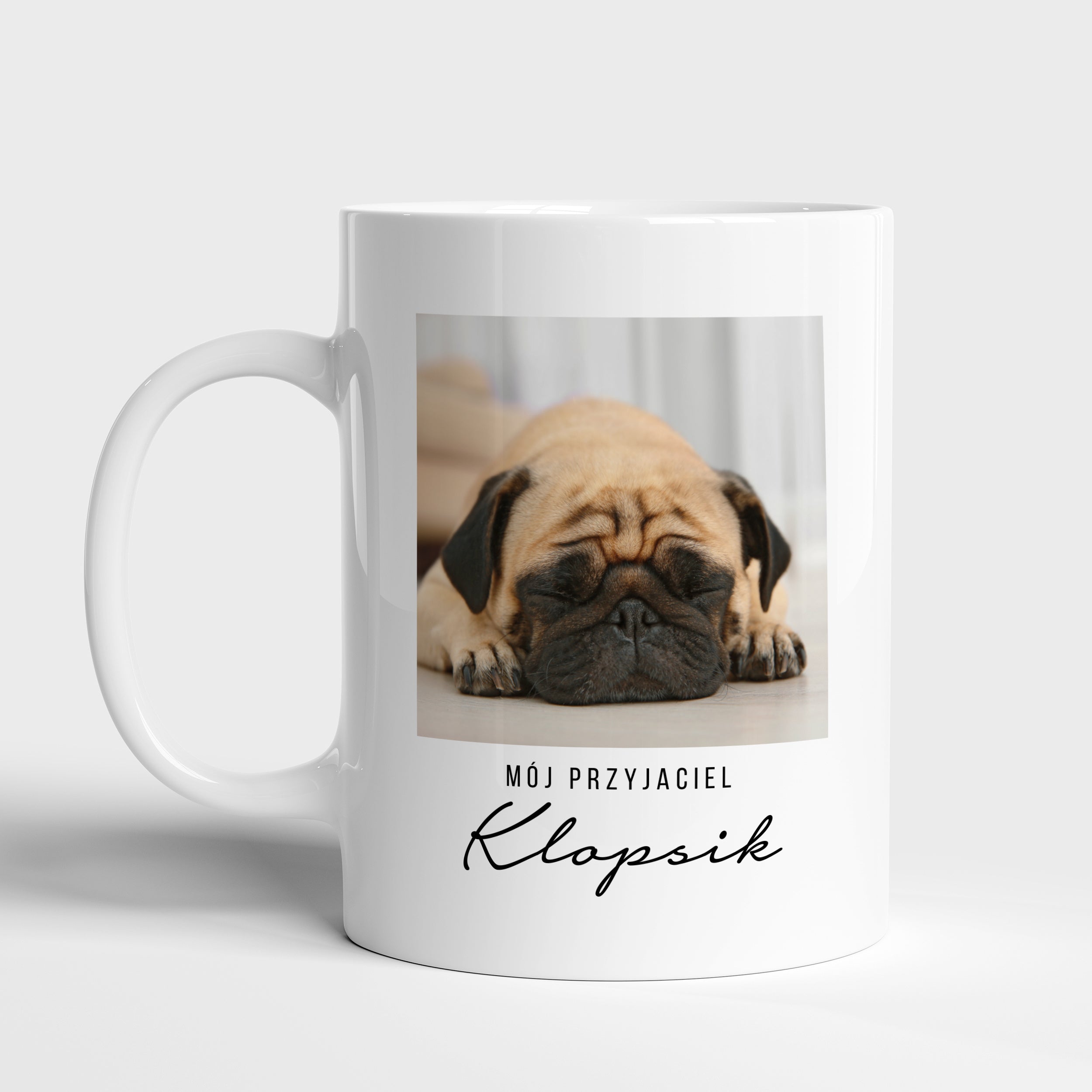 Kubek dla psiarza ze zdjęciem personalizowany kubek kubek na prezent prezent dla miłośnika psów