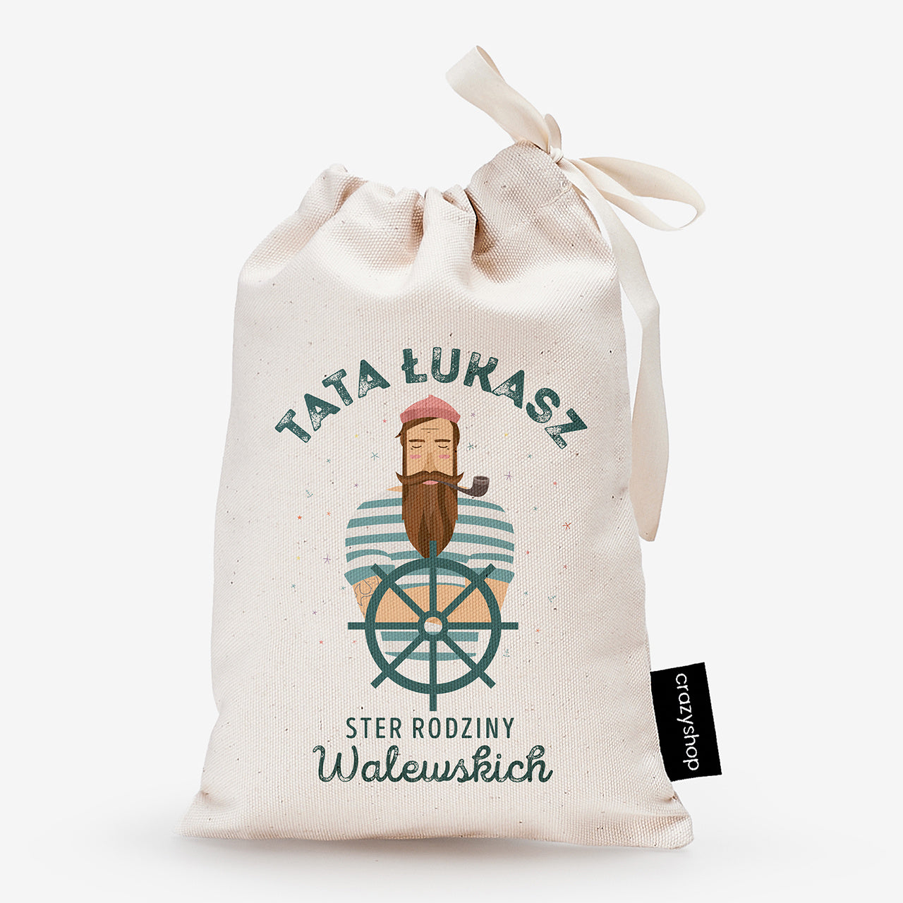 Czekolada i kawa w woreczku - zestaw upominkowy dla taty prezent dla taty zestaw prezentowy dla taty