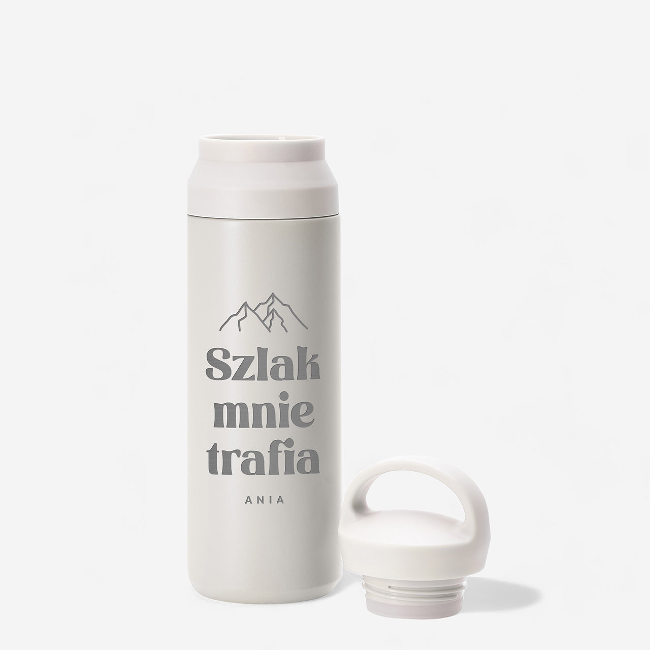 Grawerowany termos dla miłośnika gór - szlak mnie trafia