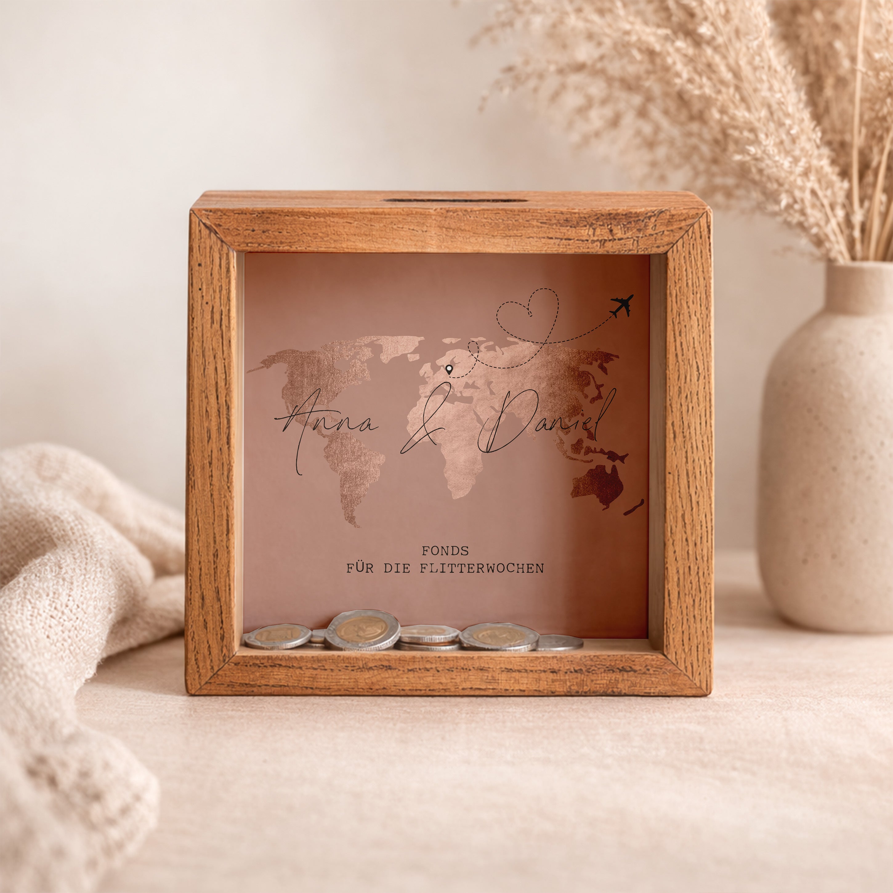 Spardose zur Hochzeit ERGÄNZUNG ZUM HOCHZEITSGESCHENK