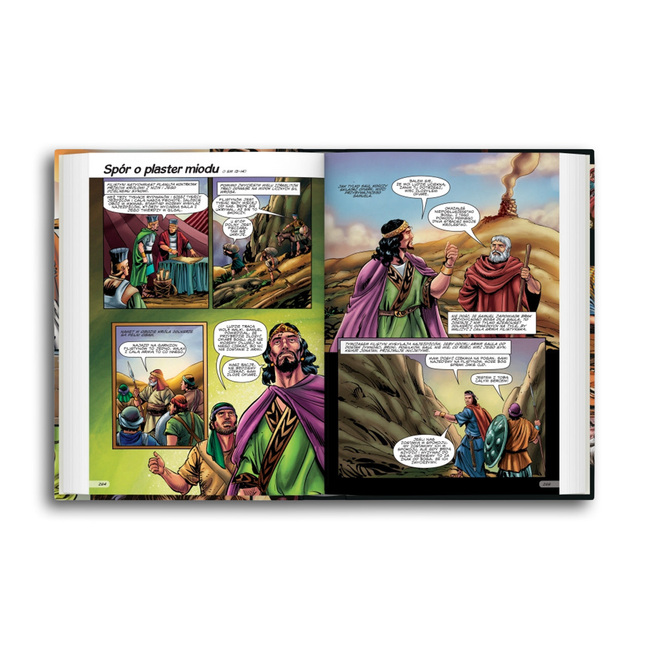Biblia komiks - prezent dla nastolatka na bierzmowanie biblia dla nastolatka książka religijna dla młodzieży 