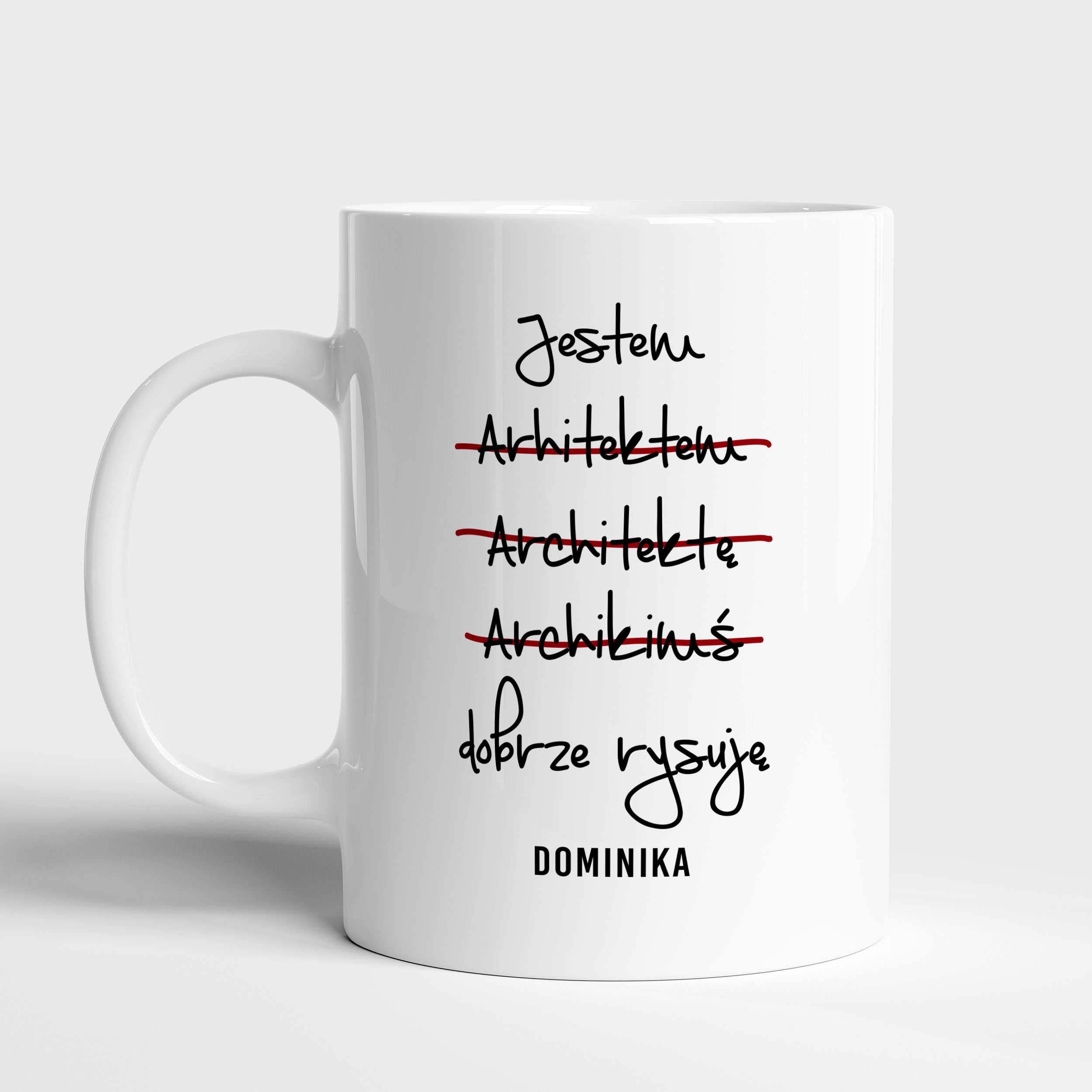 Kubek dla architekta kubek z nadrukiem personalizowany kubek prezent dla architekta