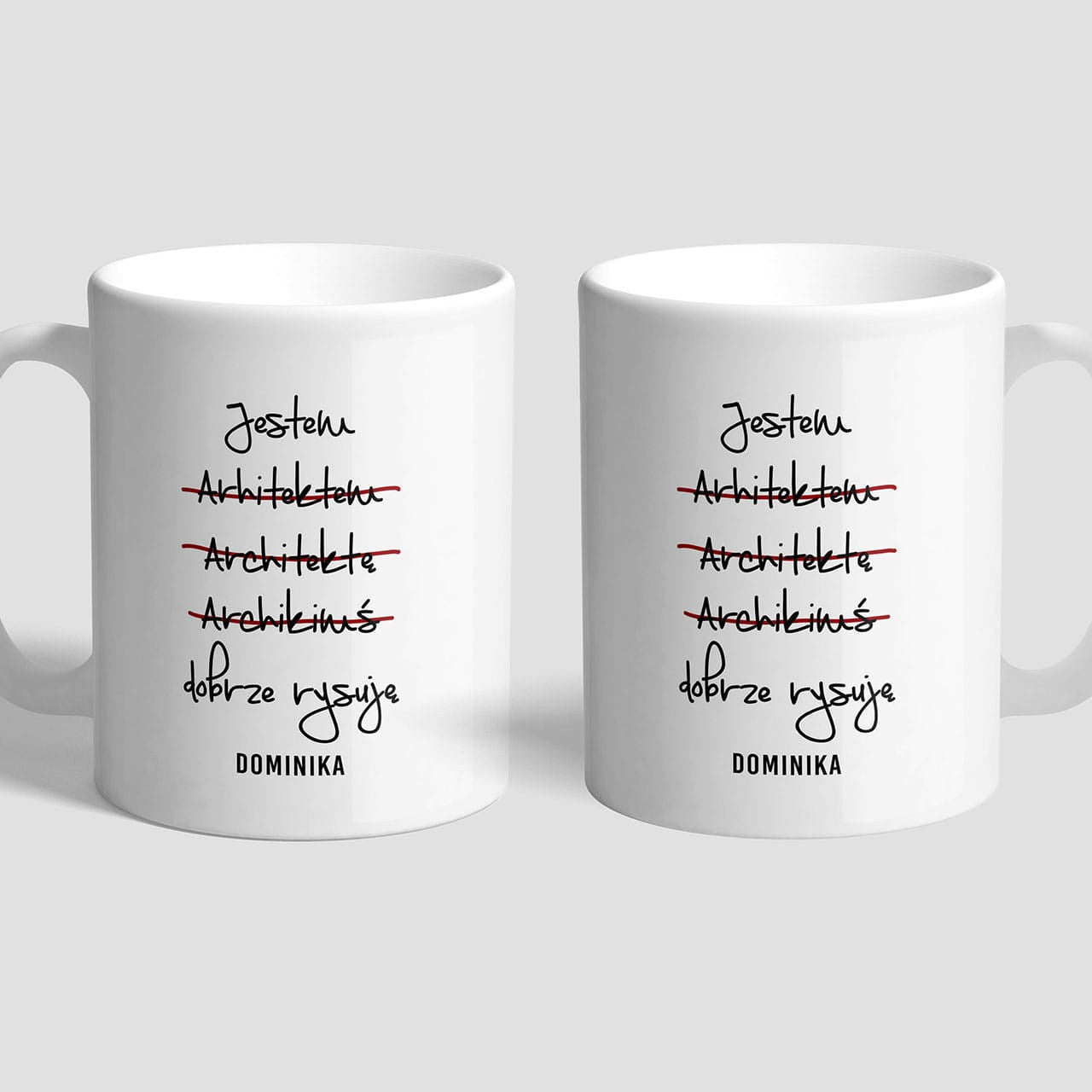 Kubek dla architekta kubek z nadrukiem personalizowany kubek prezent dla architekta